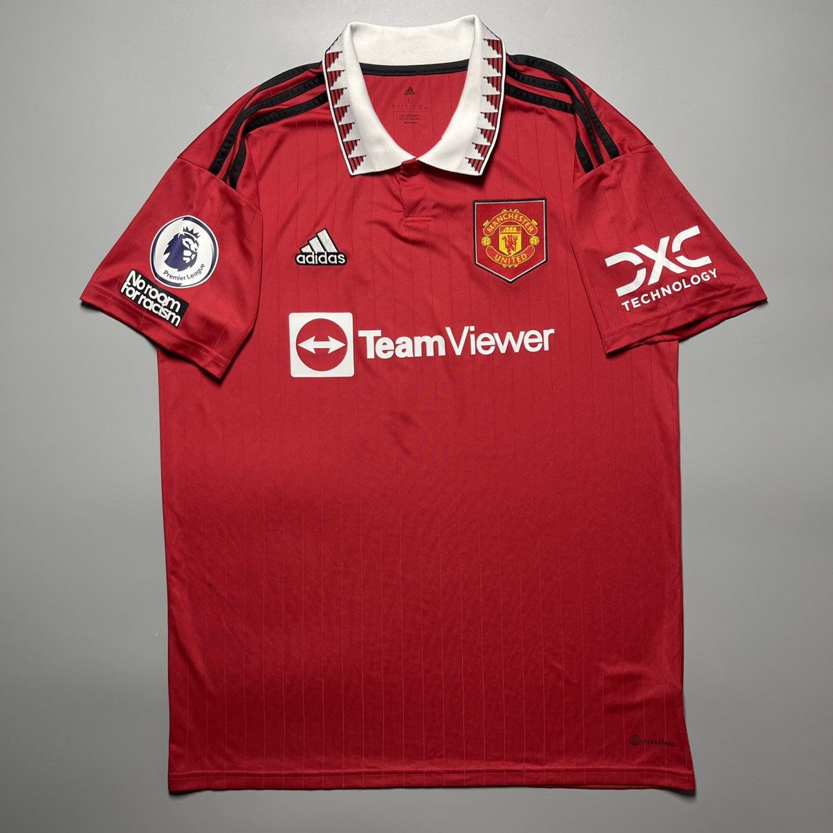 Vintage MAN UNITED ADIDAS 2022/2023 SOCCER HOME JERSEY #14 ERIKSEN Size US L / EU 52-54 / 3 - 2 Thumbnail