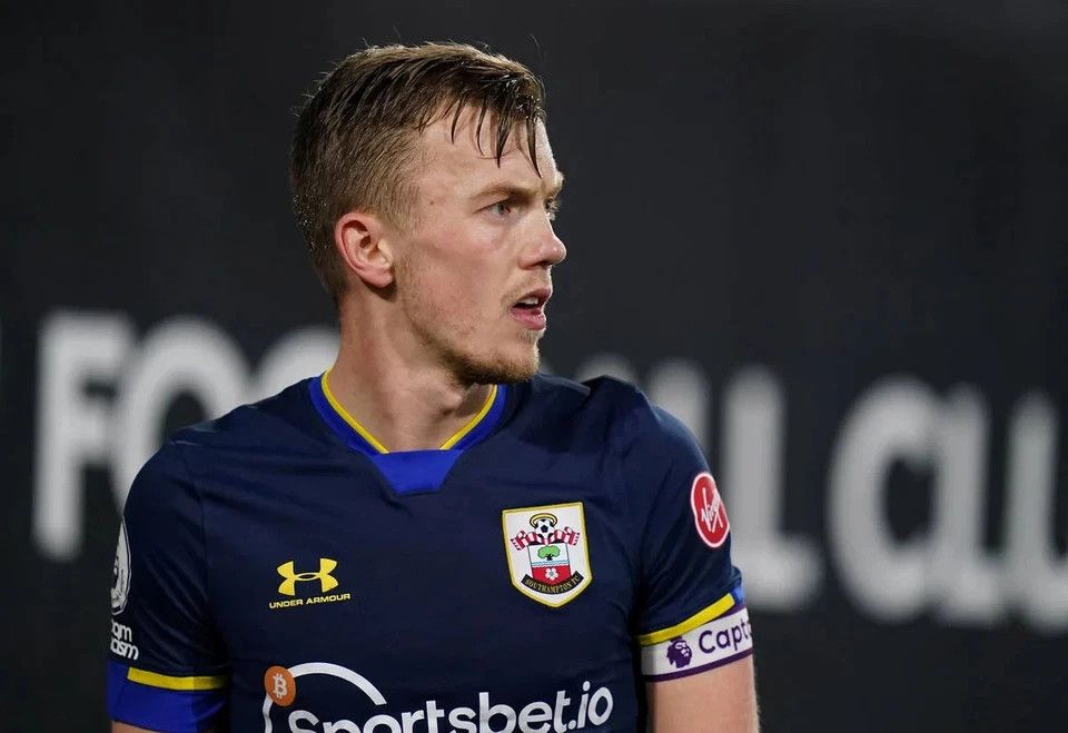 Under Armour SOUTHAMPTON 2021 AWAY WARD-PROWSE FOOTBALL SOCCER JERSEY Size US L / EU 52-54 / 3 - 12 Thumbnail