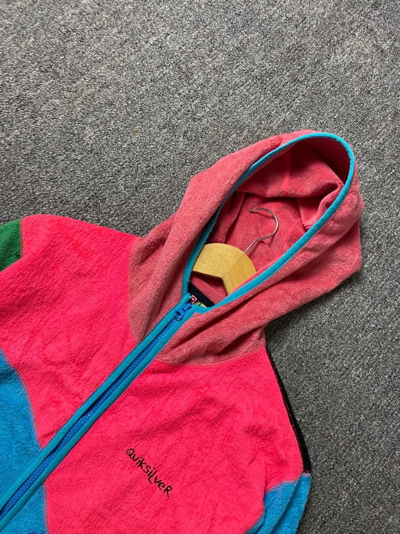 Quiksilver Quiksilver NEON ADIKT Multicolor Fleece Jacket (188) Size US L / EU 52-54 / 3 - 10 Thumbnail