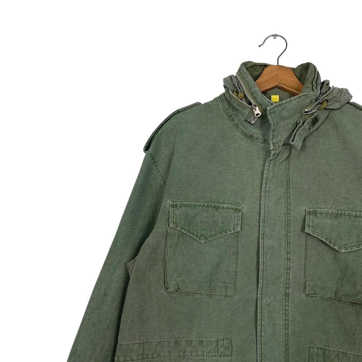 Vintage Vintage 80's M-65 Field Jacket Military Army #2722-C122 Size US L / EU 52-54 / 3 - 6 Thumbnail
