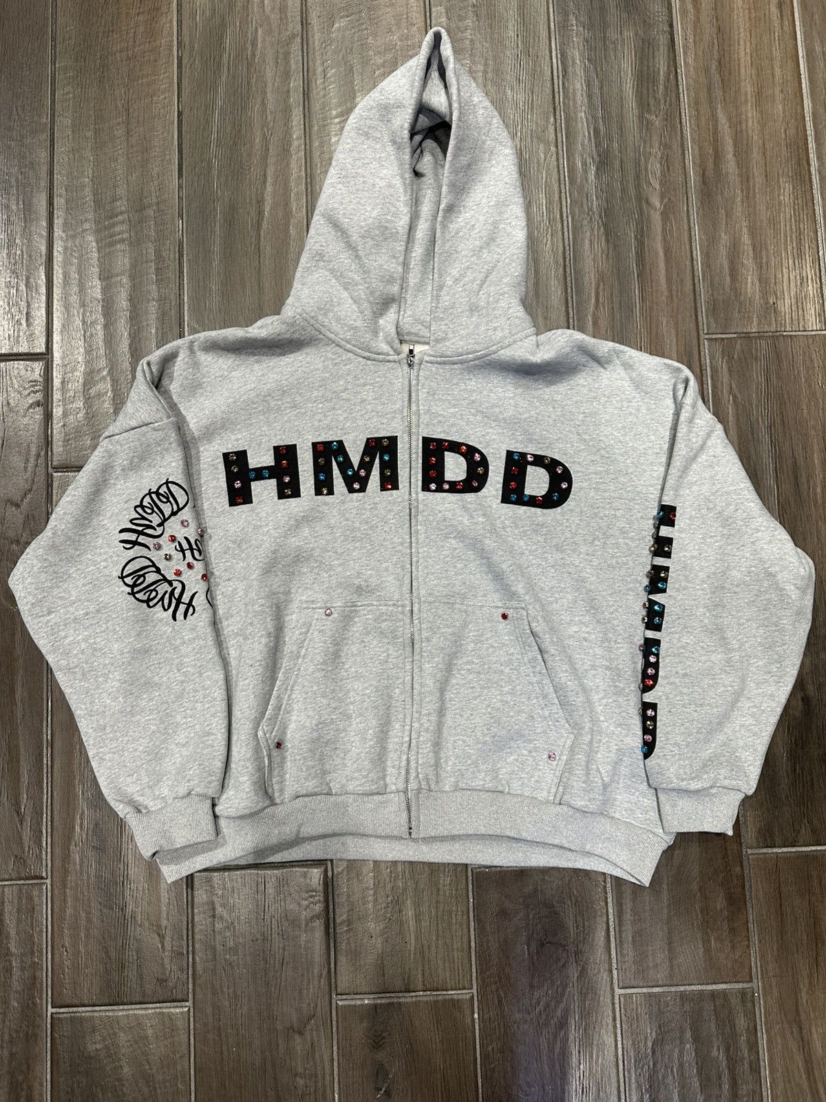 HMDD HMDD CHIMSTONE ZIP UP HOODIE GREY Size US S / EU 44-46 / 1 - 1 Thumbnail