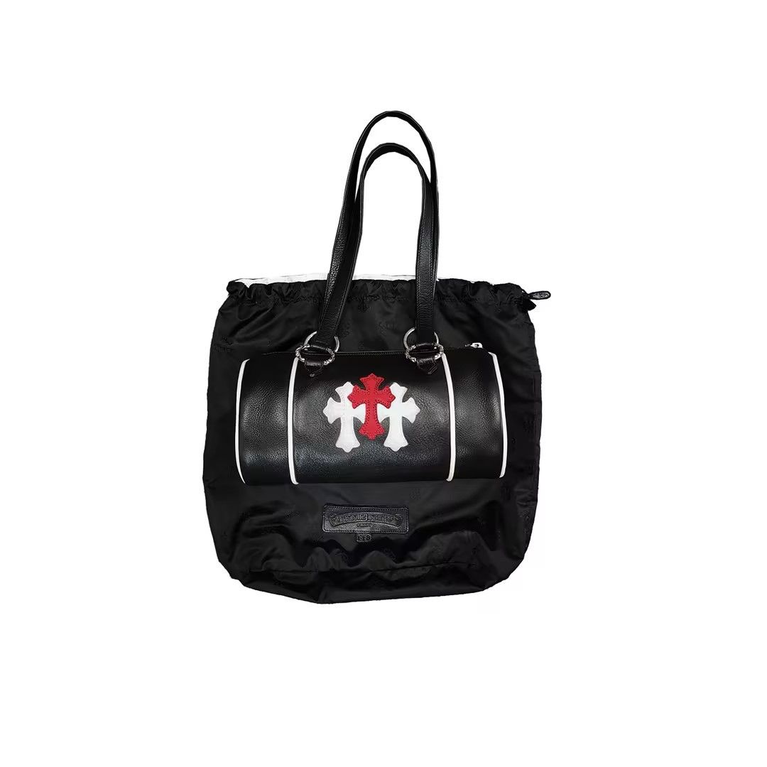 Chrome Hearts Chrome Hearts Small Leather Boston Duffel Bag Size ONE SIZE - 4 Thumbnail