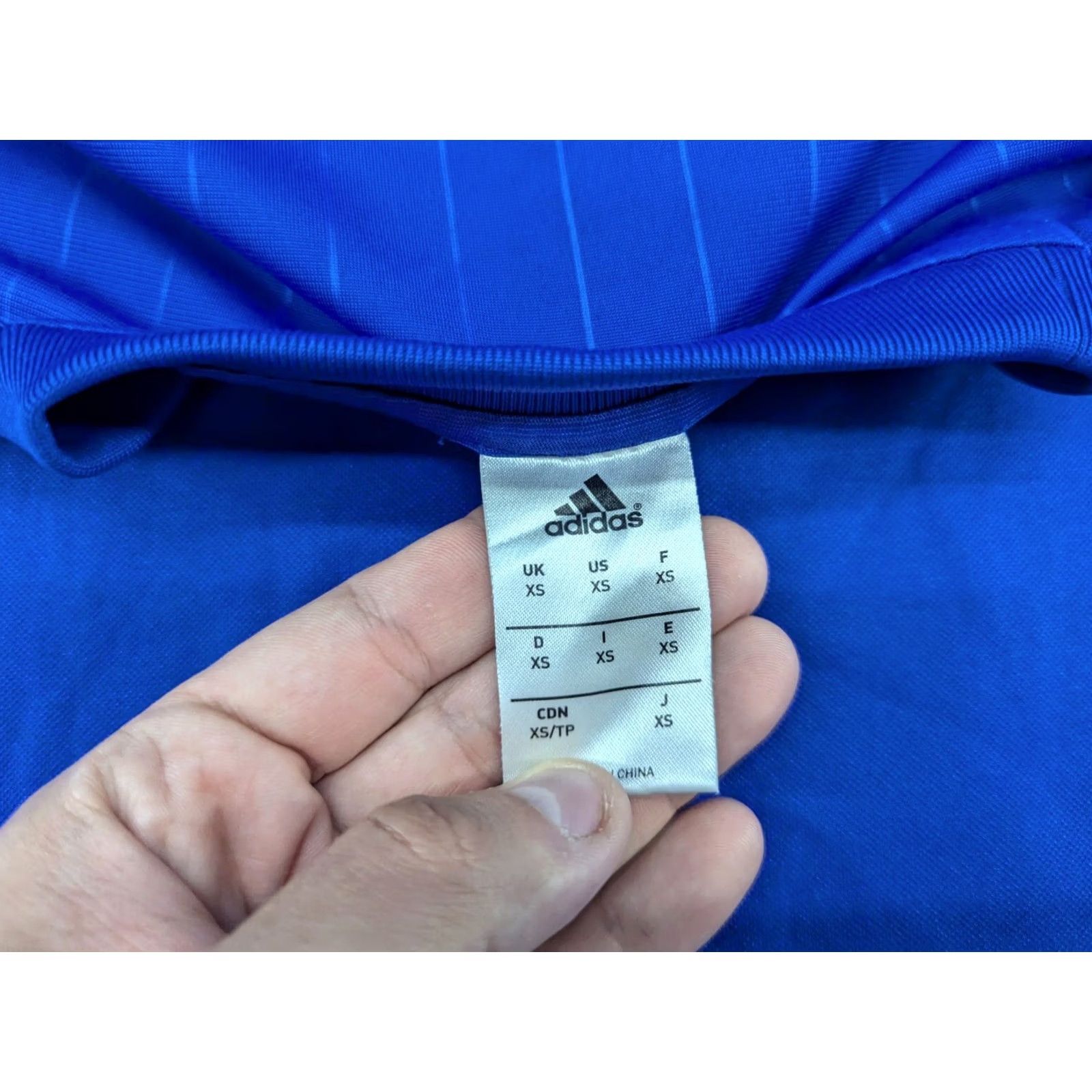 Adidas Adidas Maccabi Tel Aviv 2015 Training Top Jersey Blue Long Sleeve XS Adult Men's T-Shirt Quick Dry Football Athletic Jersey Size US XS / EU 42 / 0 - 6 Thumbnail