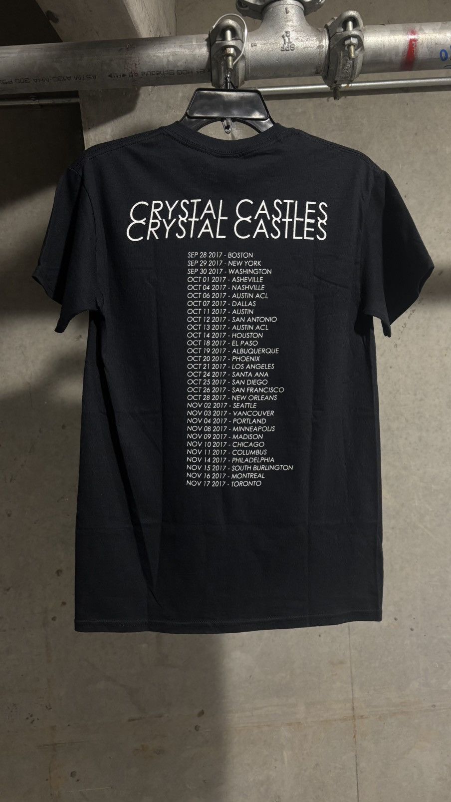 Band Tees Crystal Castles Edith Tee Size US S / EU 44-46 / 1 - 5 Thumbnail