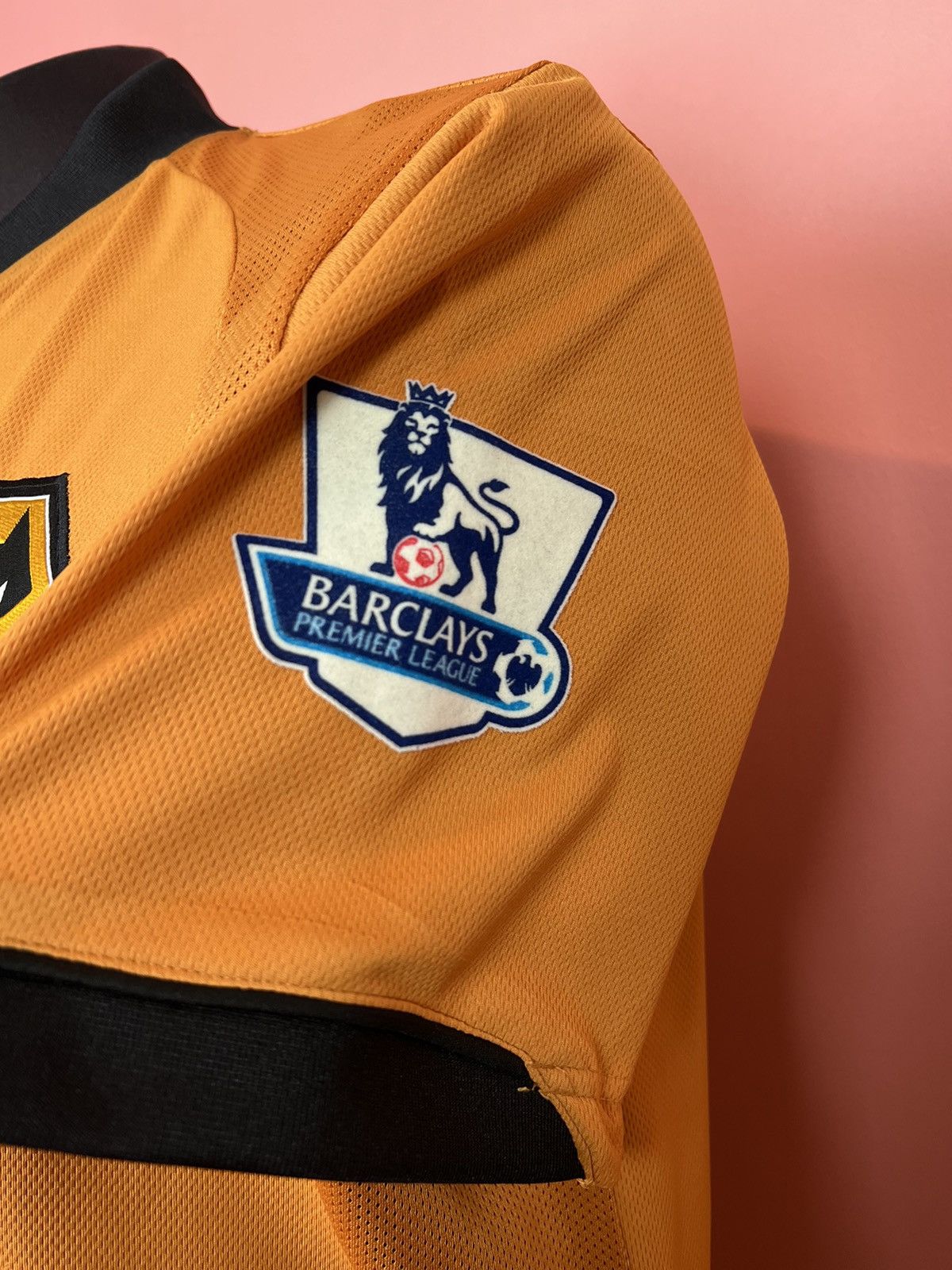 Le Coq Sportif le coqsportif wolverhampton soccer jersey barclays 2009 2010 Size US L / EU 52-54 / 3 - 6 Thumbnail