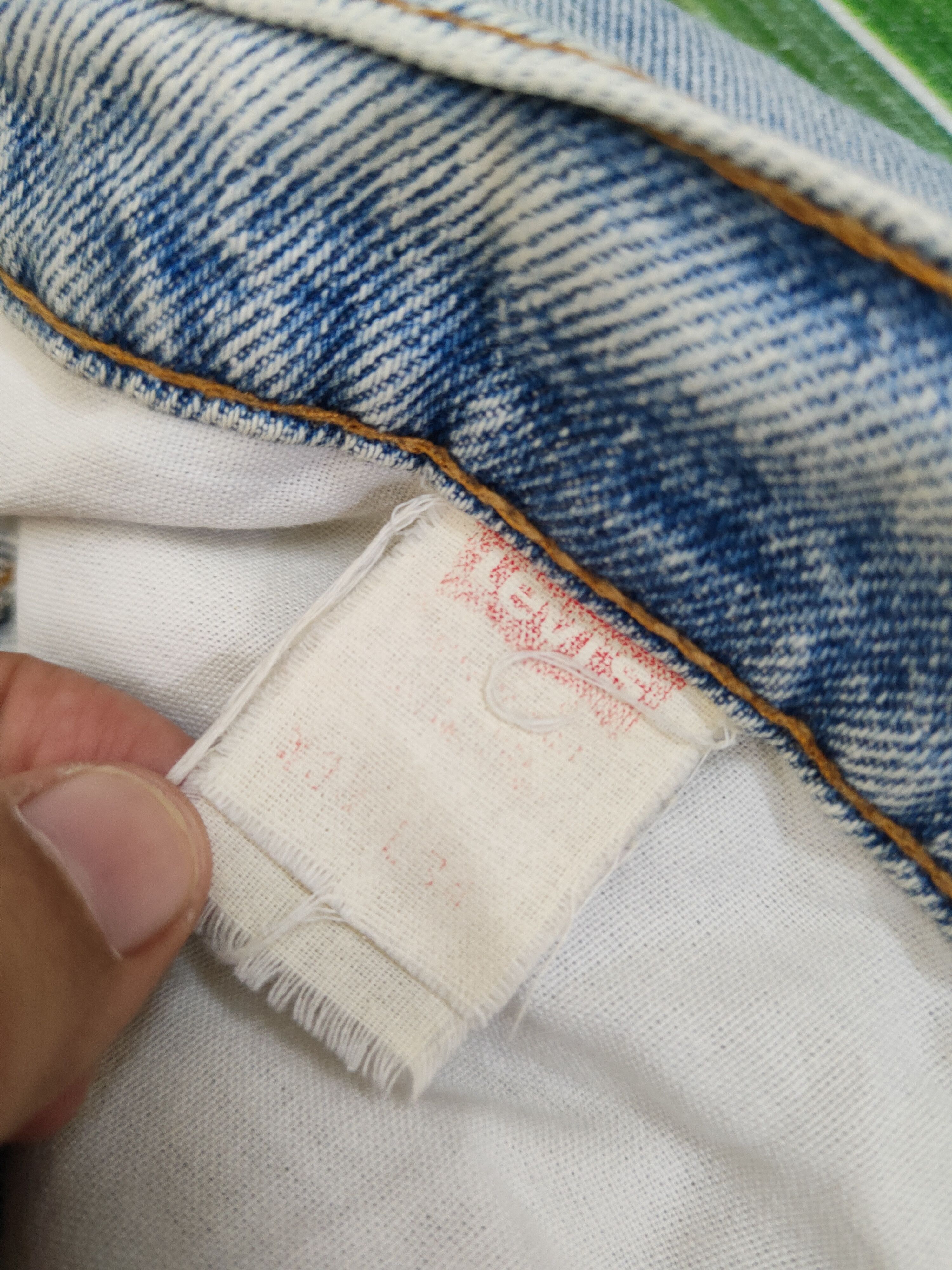 Levi's 510 Levi's Blue Distressed Ripped denim Jeans #W2078 Size US 33 - 16 Thumbnail