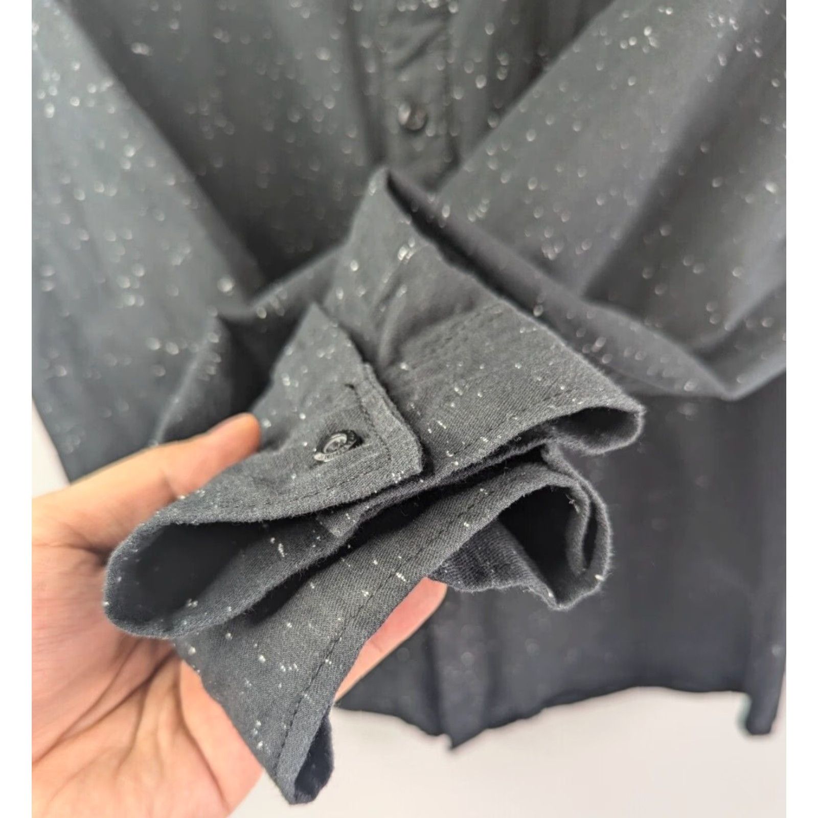 Vintage Rock & Republic Black Long Sleeve Cotton Shirt Men XL Button-Up Size XL Size US XL / EU 56 / 4 - 3 Thumbnail