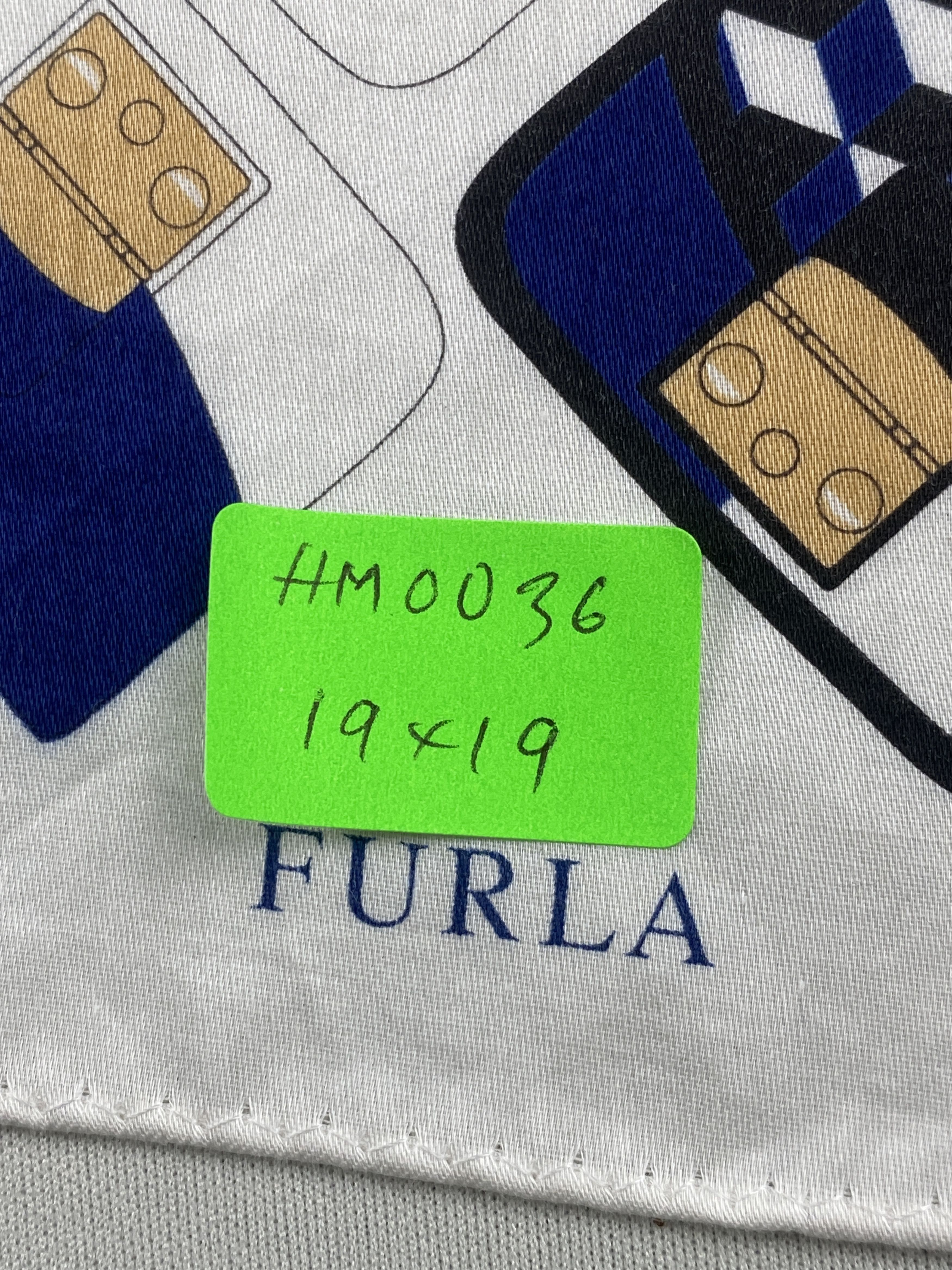 Furla Vintage Furla Handkerchief Pocket Square Bandana HM0036 Size ONE SIZE - 7 Thumbnail