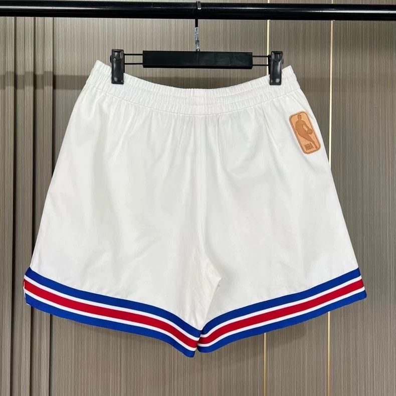 Louis Vuitton Louis Vuitton size s NBA Flocked Alphabet Shorts 2501-Nexta Size US 28 / EU 44 - 2 Thumbnail