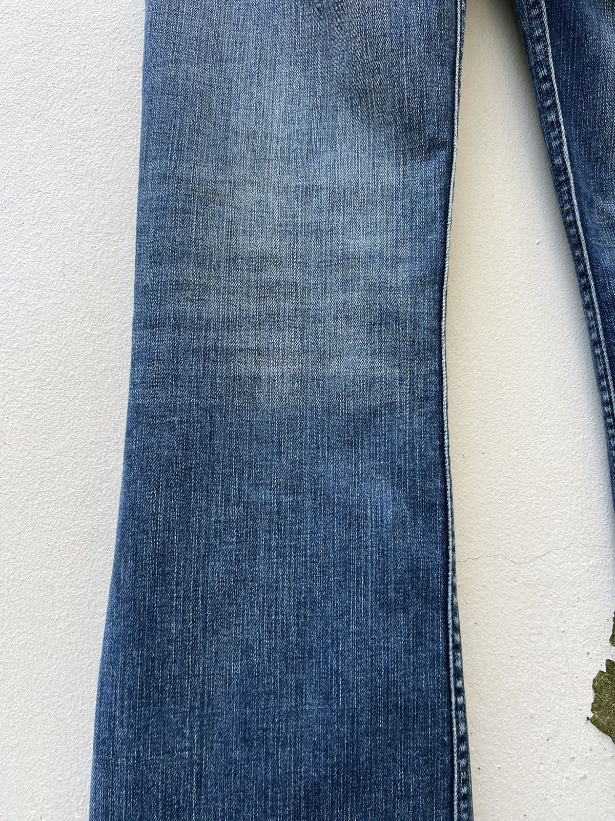 BUFFALO BOBS VTG Buffalo Jeans Japan Distress Denim Stretch Flare Jeans Size US 29 - 18 Thumbnail