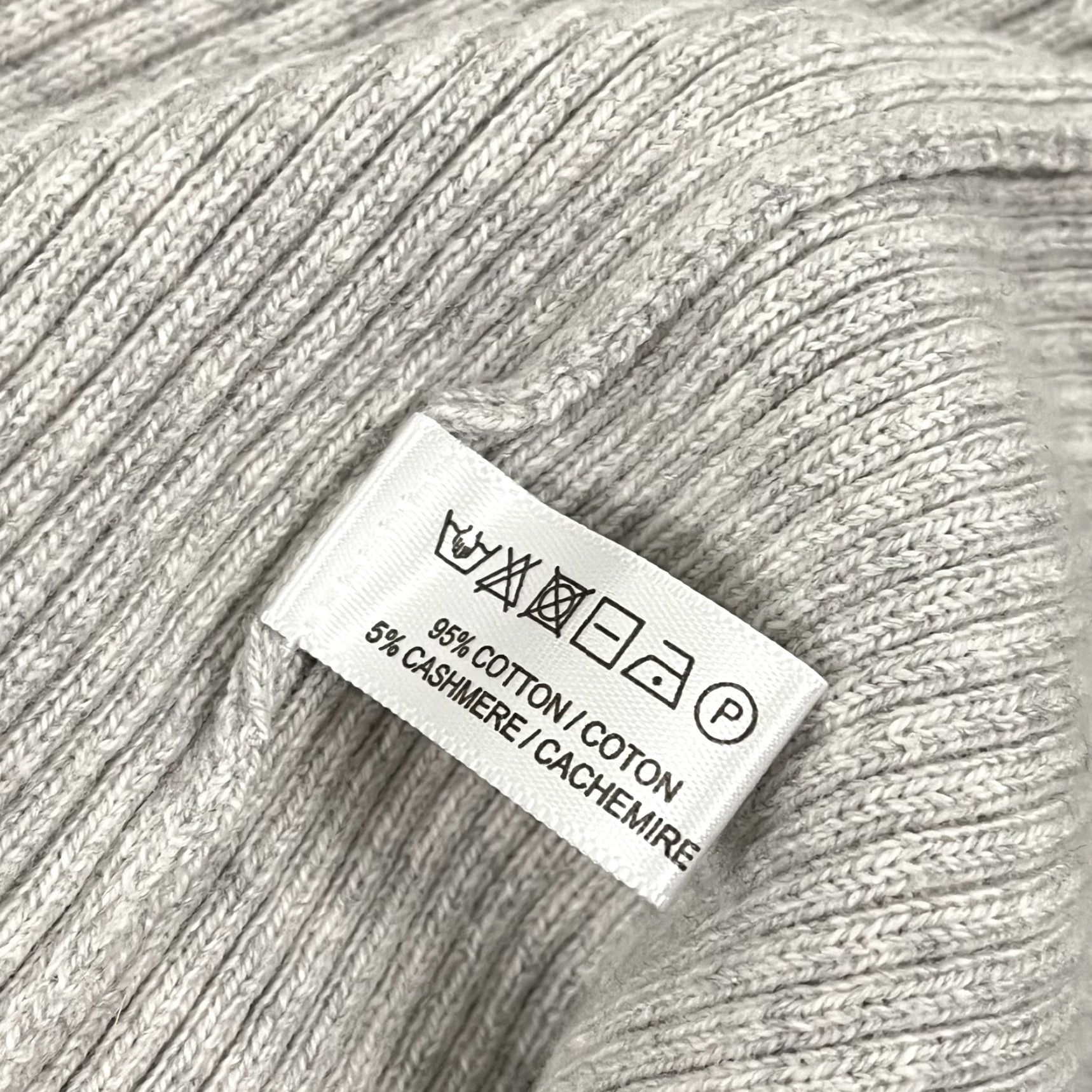 Vintage VINTAGE Lisa Todd Women's Sweater Henley Casual Fall Spring Winter Small Gray Cashmere Blend Knit Size S / US 4 / IT 40 - 3 Thumbnail
