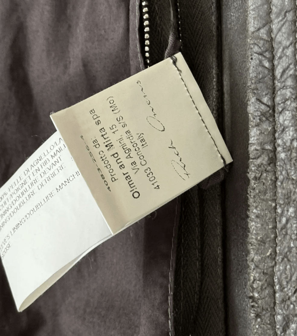 Rick Owens Rick Owens Faun SS15 Intarsia Leather Jacket Size US M / EU 48-50 / 2 - 5 Thumbnail