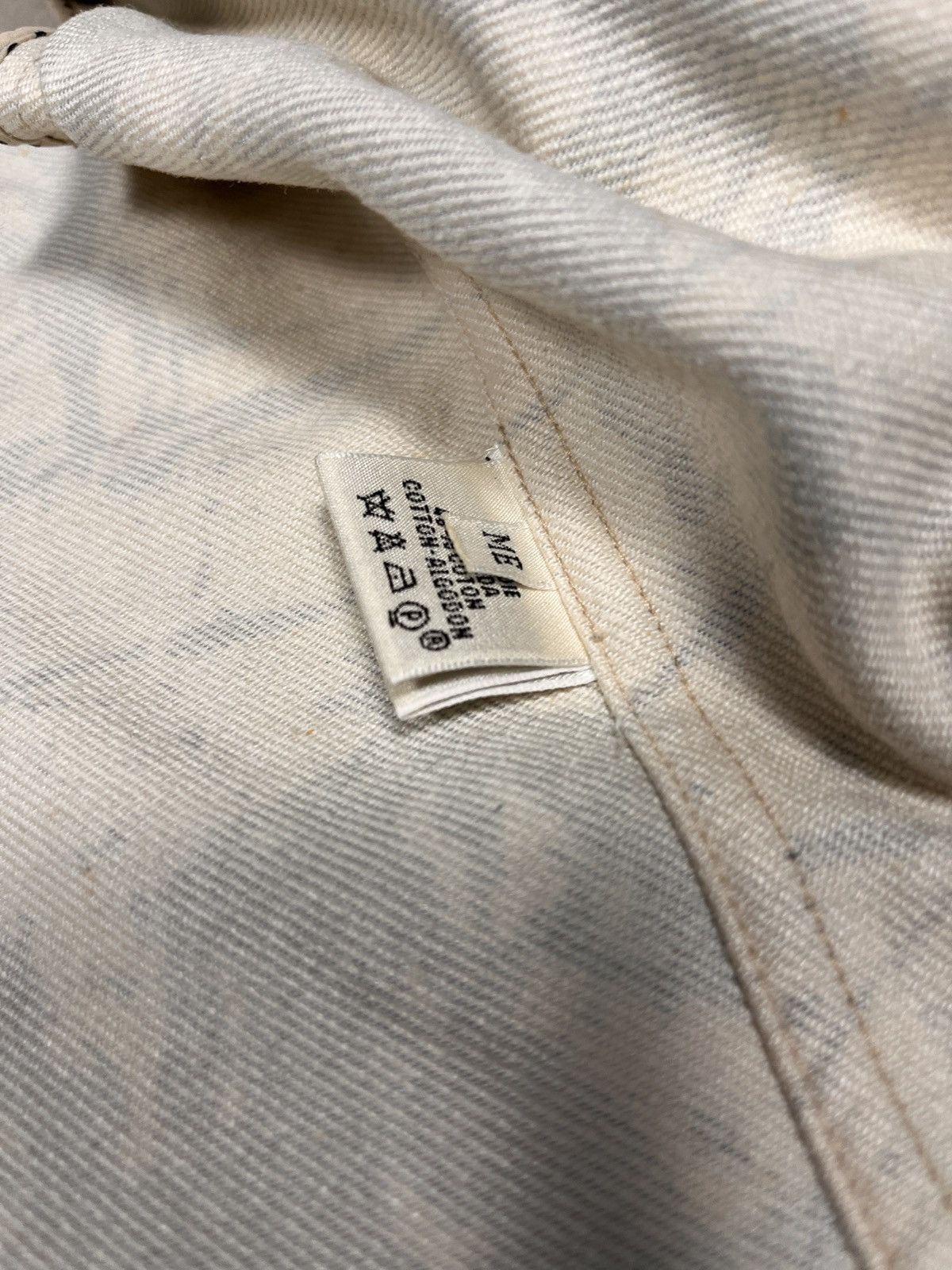 Hermes GRAIL Hermes by Margiela SS03 Chevel Surpise Denim Jacket Size US M / EU 48-50 / 2 - 8 Thumbnail