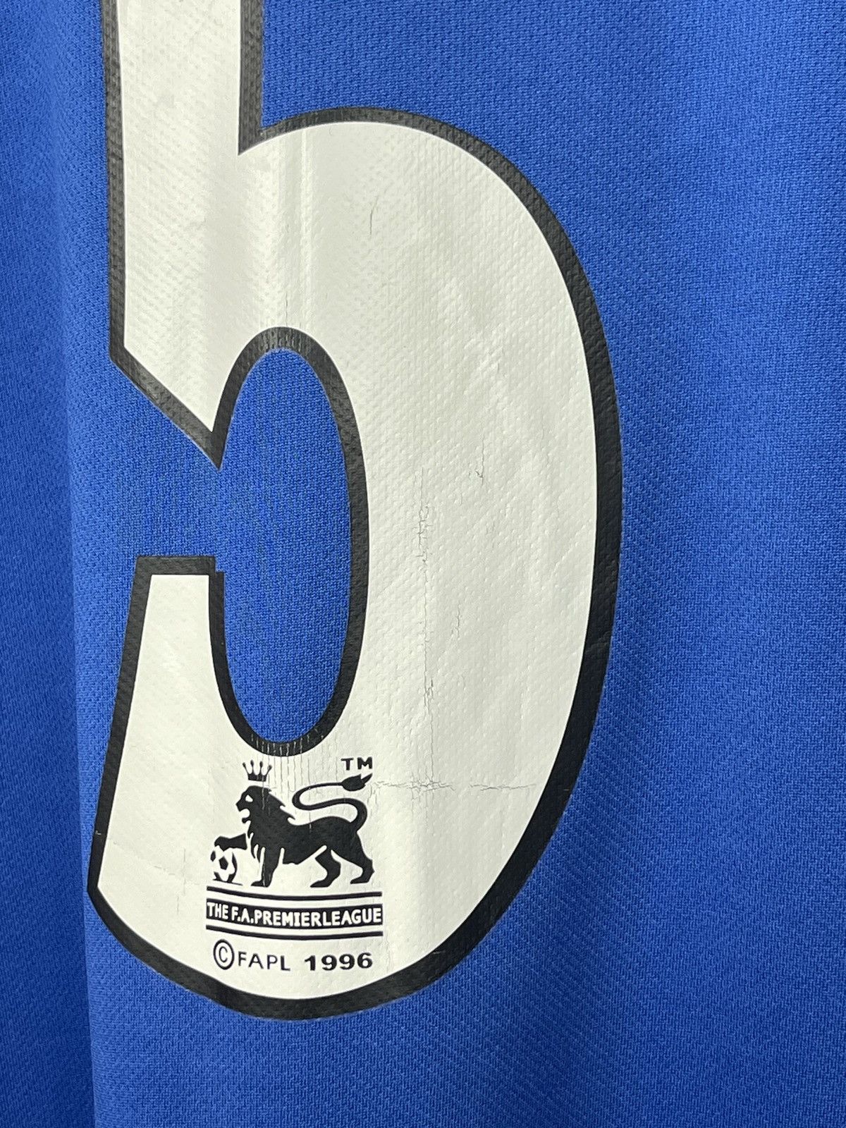 Umbro Umbro Chelsea FC 2005-2006 Home 125 Years Soccer Jersey T-Shirt #9 Essien Size US XL / EU 56 / 4 - 7 Thumbnail