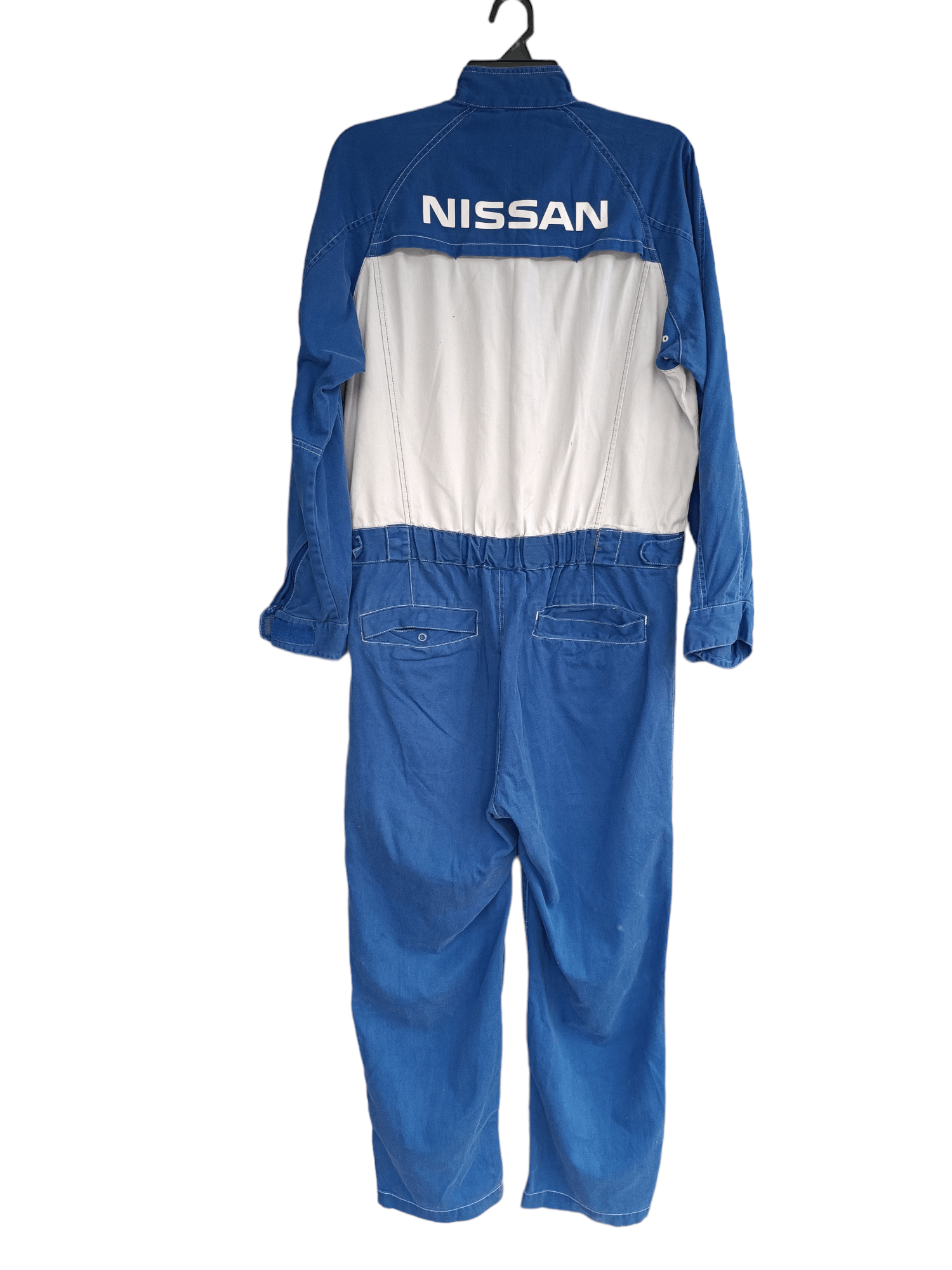 image of Racing x Vintage 90's Vintage Nissan Coverall Jumpsuit in Blue, Men's (Size 31)