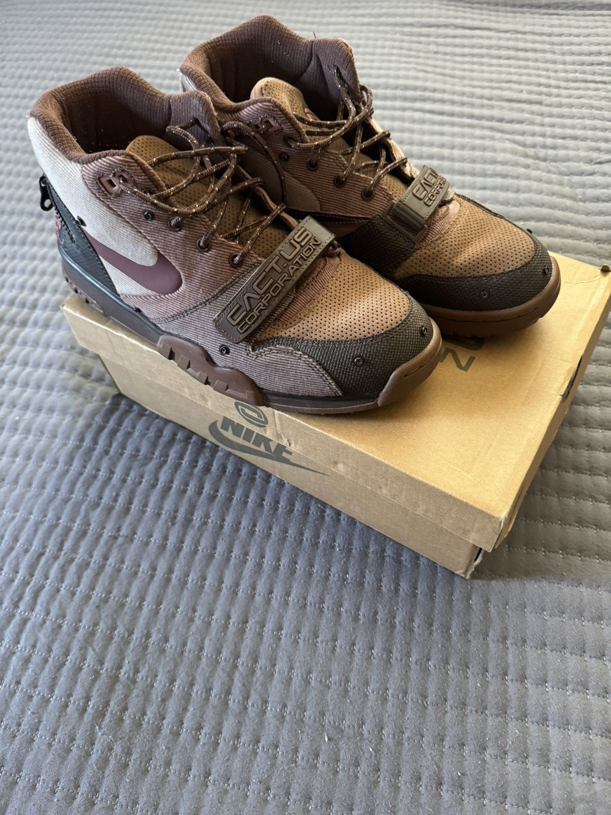 Travis Scott Travis Scott Air Trainer 1 Size US 11.5 / EU 44-45 - 1 Thumbnail