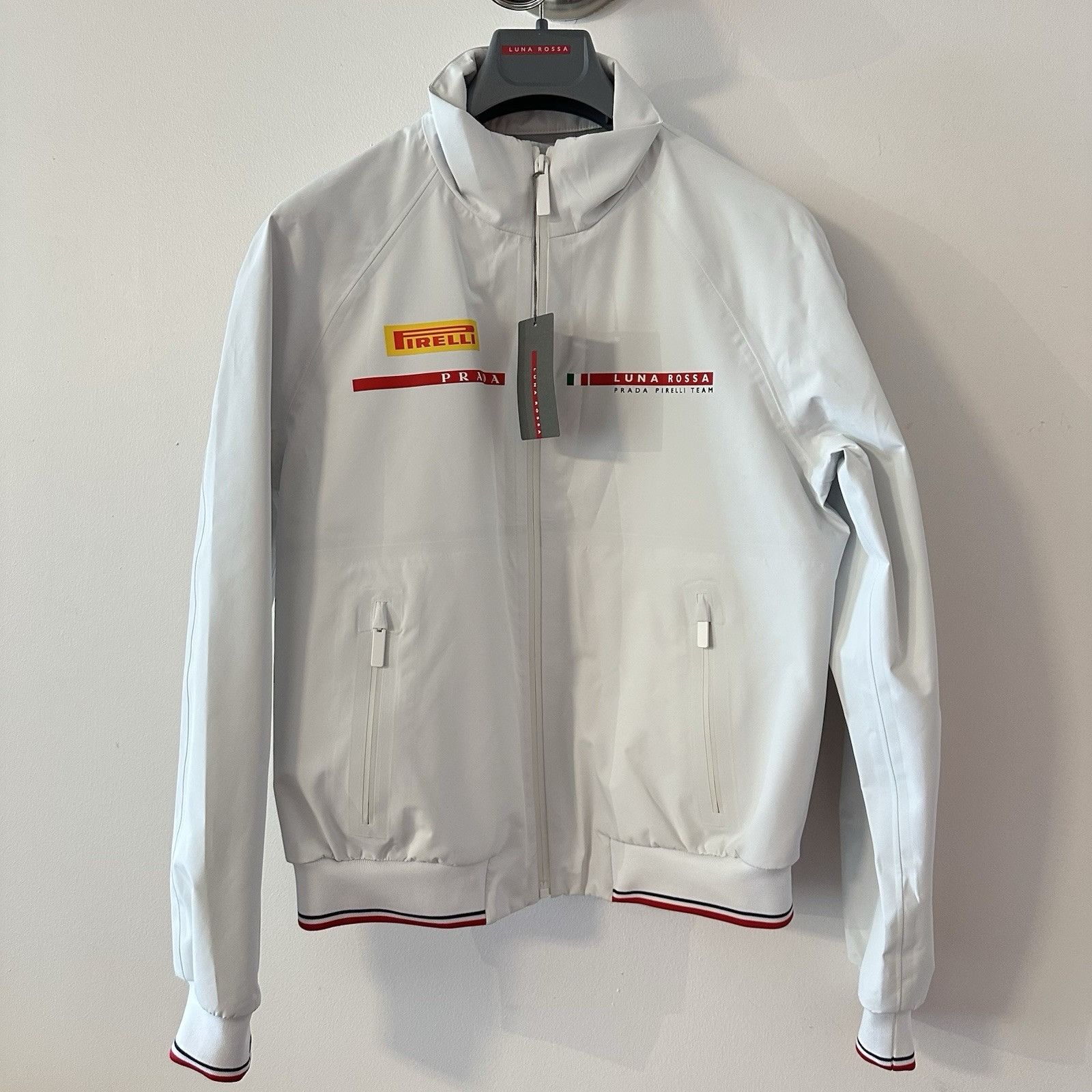 Prada NWT PRADA LUNA Rossa Pirelli Jacket Windbreaker Coat Nylon S Size M / US 6-8 / IT 42-44 - 1 Thumbnail