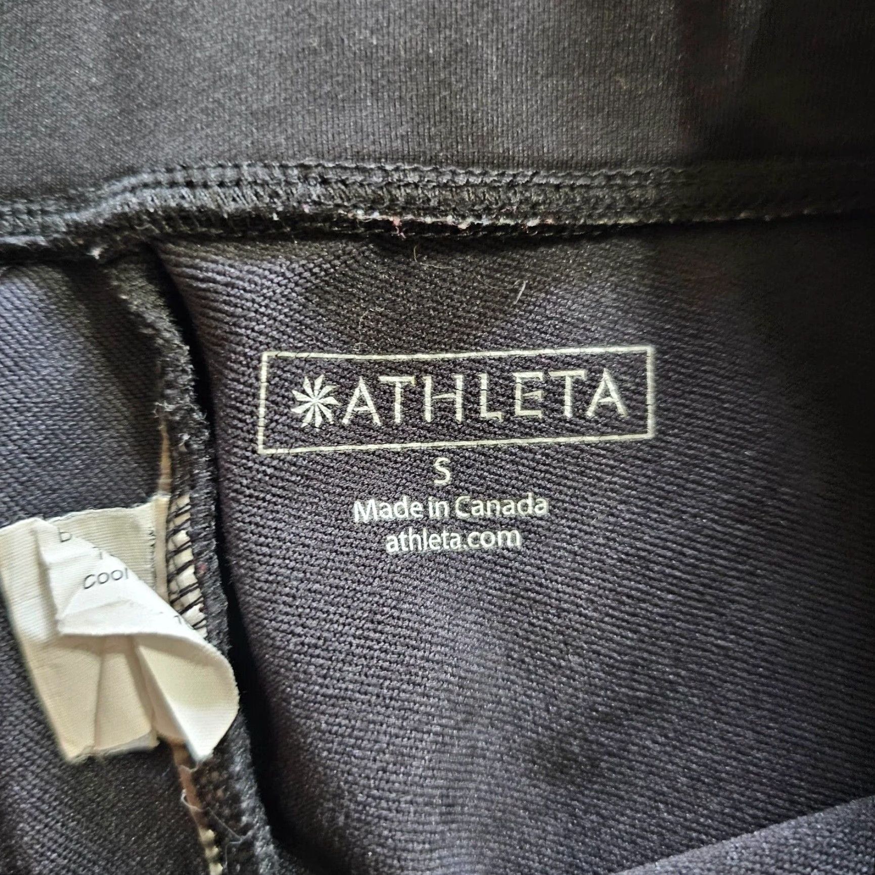 Athleta Athleta Pants Womens Small Black Workout Flare Zip Pull On Track Casual Y2K Size 28" / US 6 / IT 42 - 3 Thumbnail