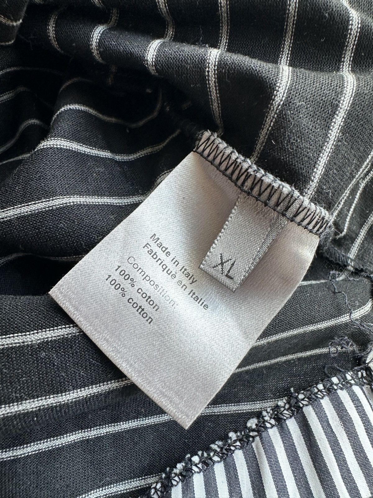 Dior × Hedi Slimane Dior Homme AW03 "Luster" Waxed polo Size US L / EU 52-54 / 3 - 19 Thumbnail