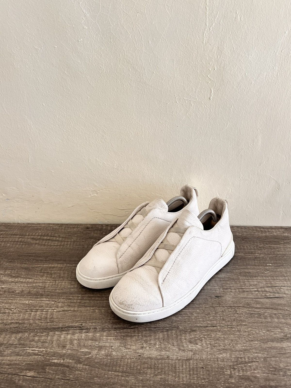 Ermenegildo Zegna Triple Stitch Sneakers Size US 7.5 / EU 40-41 - 4 Thumbnail