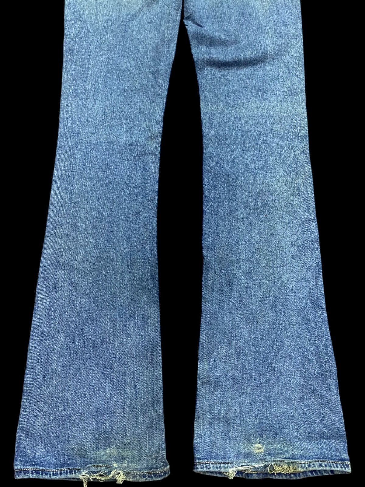 Other Vintage American Eagle Mud Wash Flare Style Jeans Size US 27 - 6 Thumbnail