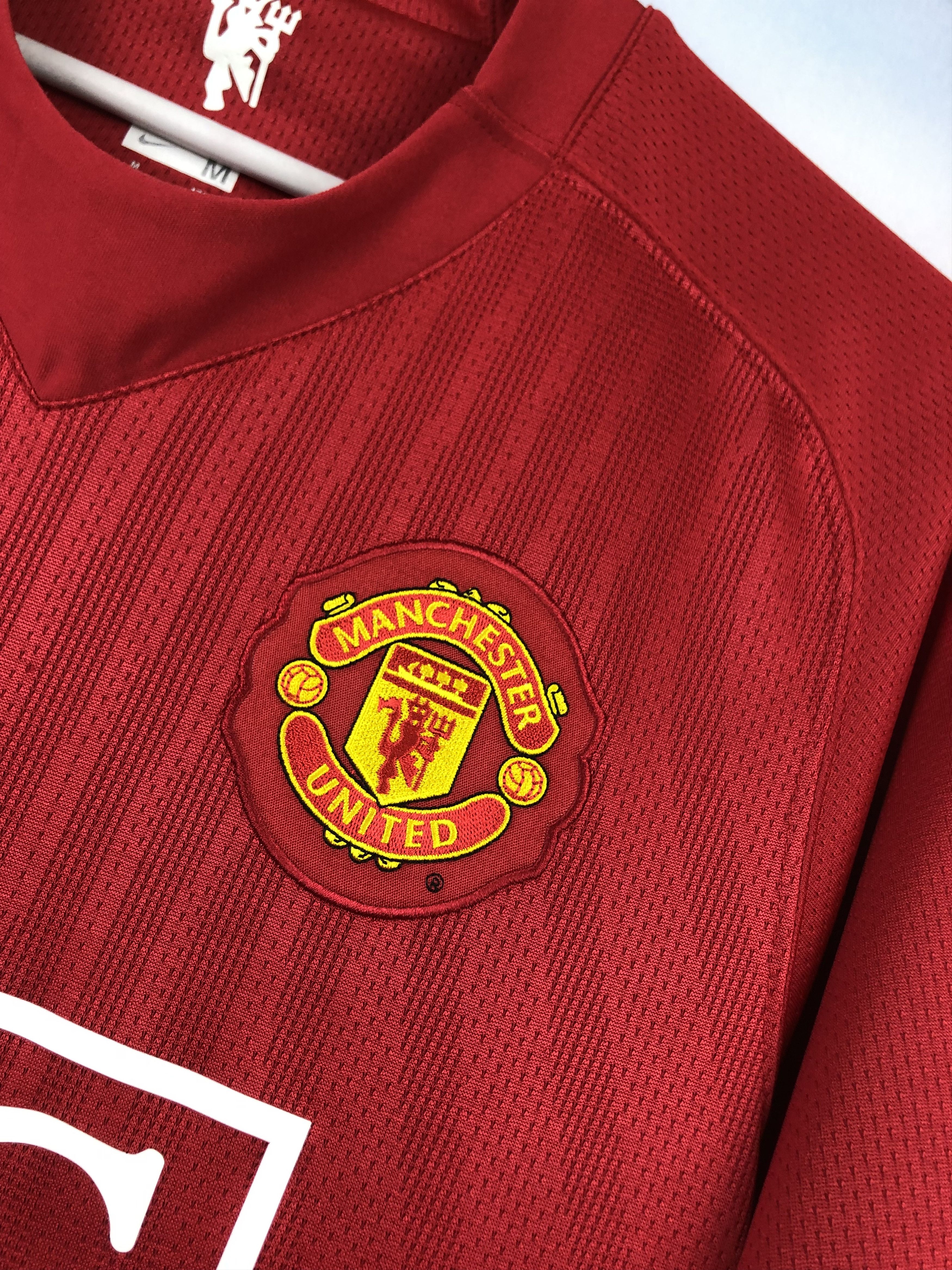 Nike Manchester United football shirt 2007 Soccer Jersey Trikot Size US M / EU 48-50 / 2 - 4 Thumbnail