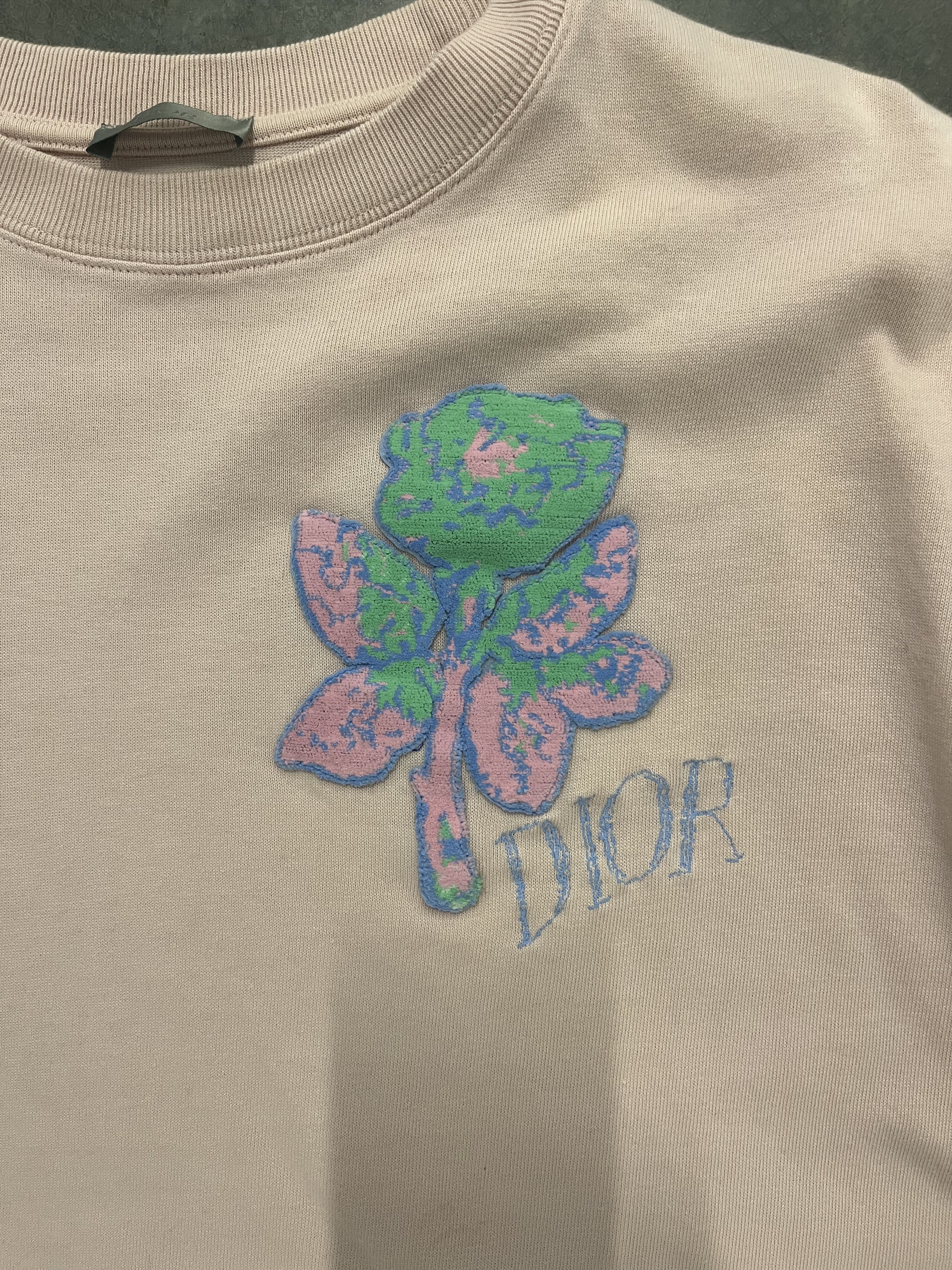 Dior Dior x Alex Foxton Rose Applique Shirt M Size US M / EU 48-50 / 2 - 3 Thumbnail