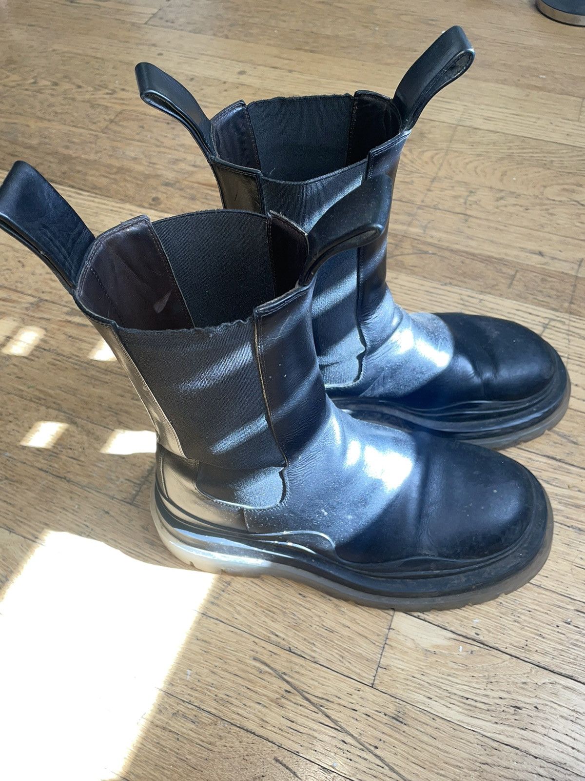 Bottega Veneta Bottega veneta clear sole lug boots Size US 8 / EU 41 - 2 Thumbnail