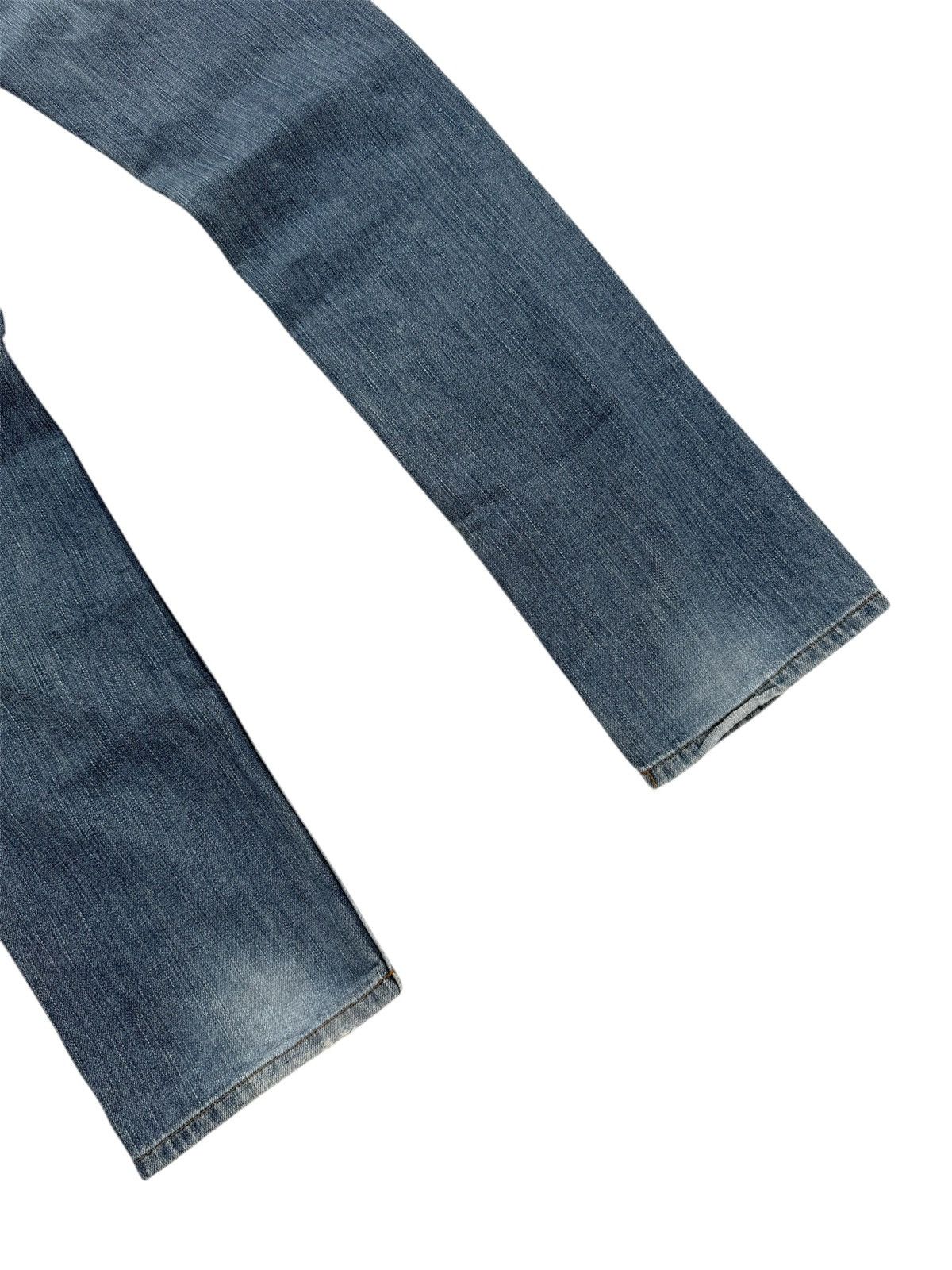 Hysteric Glamour E HYPHEN WORLD GALLERY PATCHWORK STYLE JEANS Size 31" - 9 Thumbnail