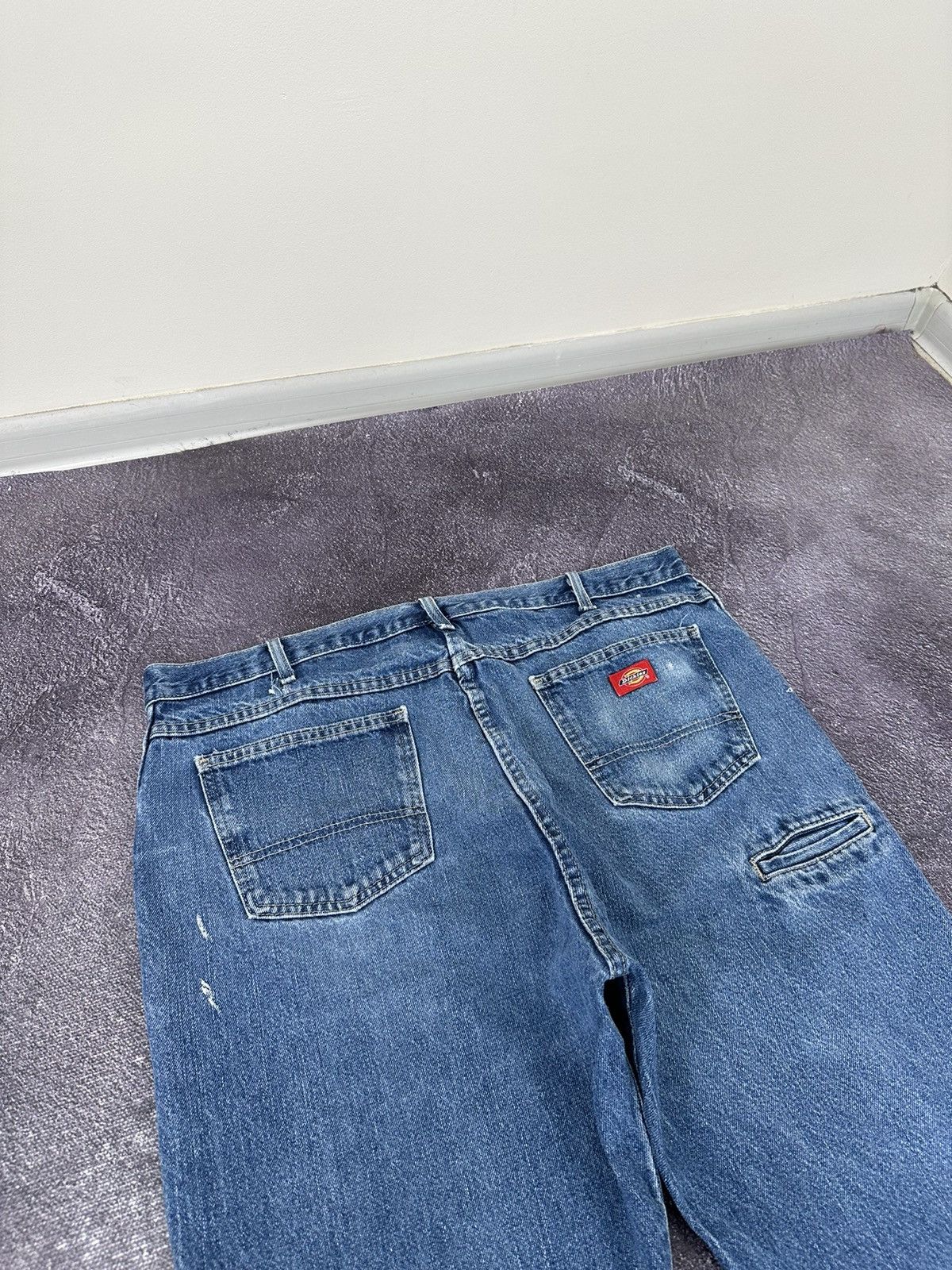 Dickies Vintage Dickies Faded Opium Blue Denim Baggy USA Work Jeans Size US 40 / EU 56 - 6 Thumbnail