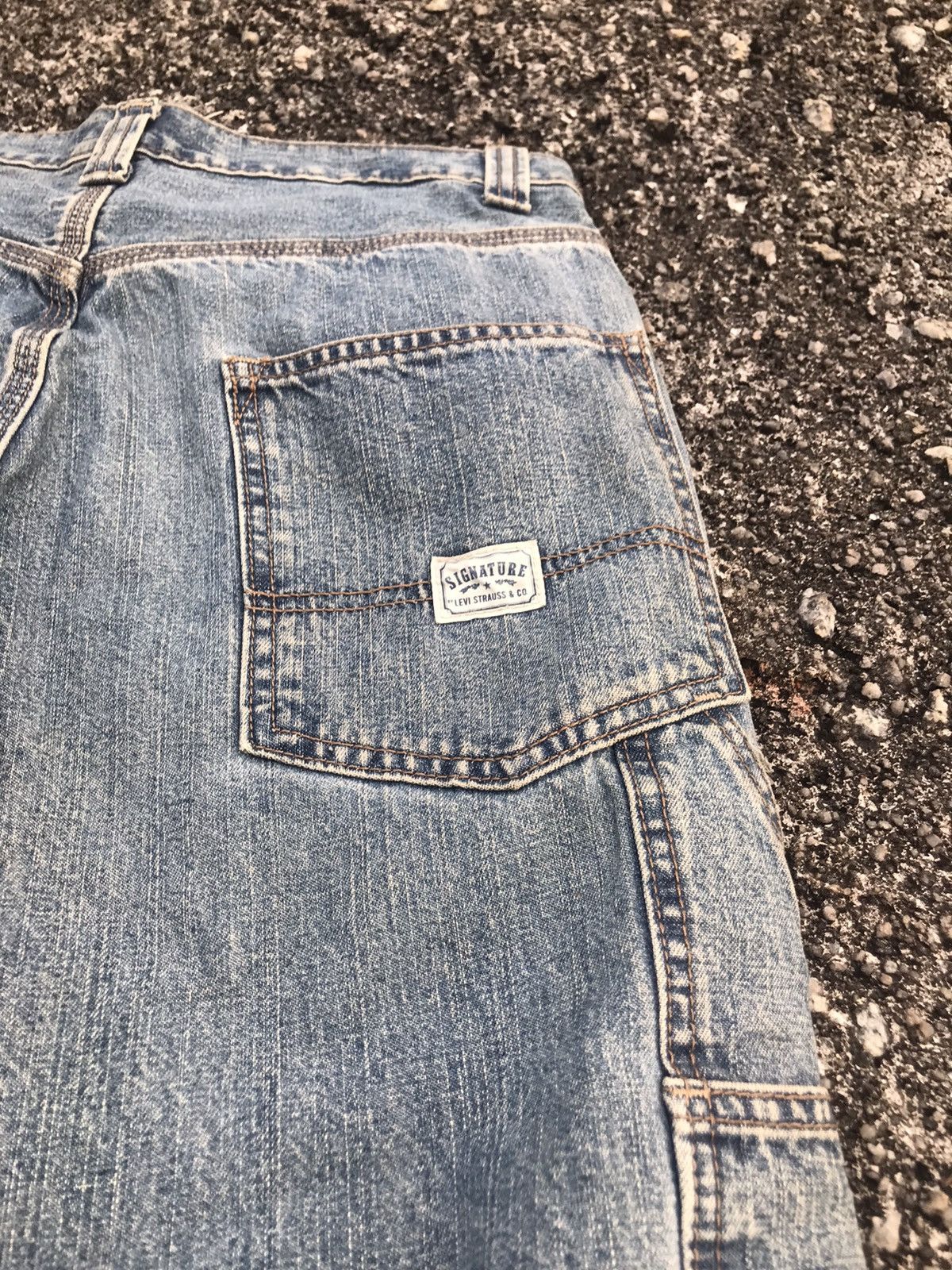 Designer × Levi's × Vintage Levi’s Signature Carpenter baggy jeans Size US 36 / EU 52 - 7 Thumbnail