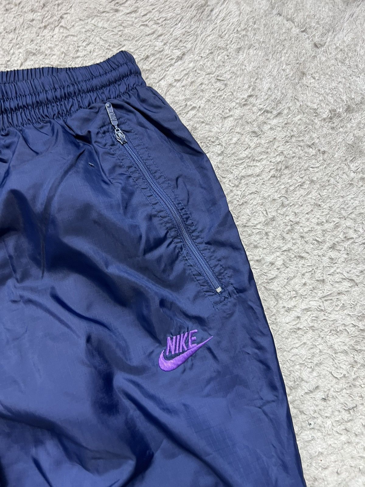 Nike Pants Nike Small Logo Vintage 80’s Ortalion Size US 31 - 2 Thumbnail
