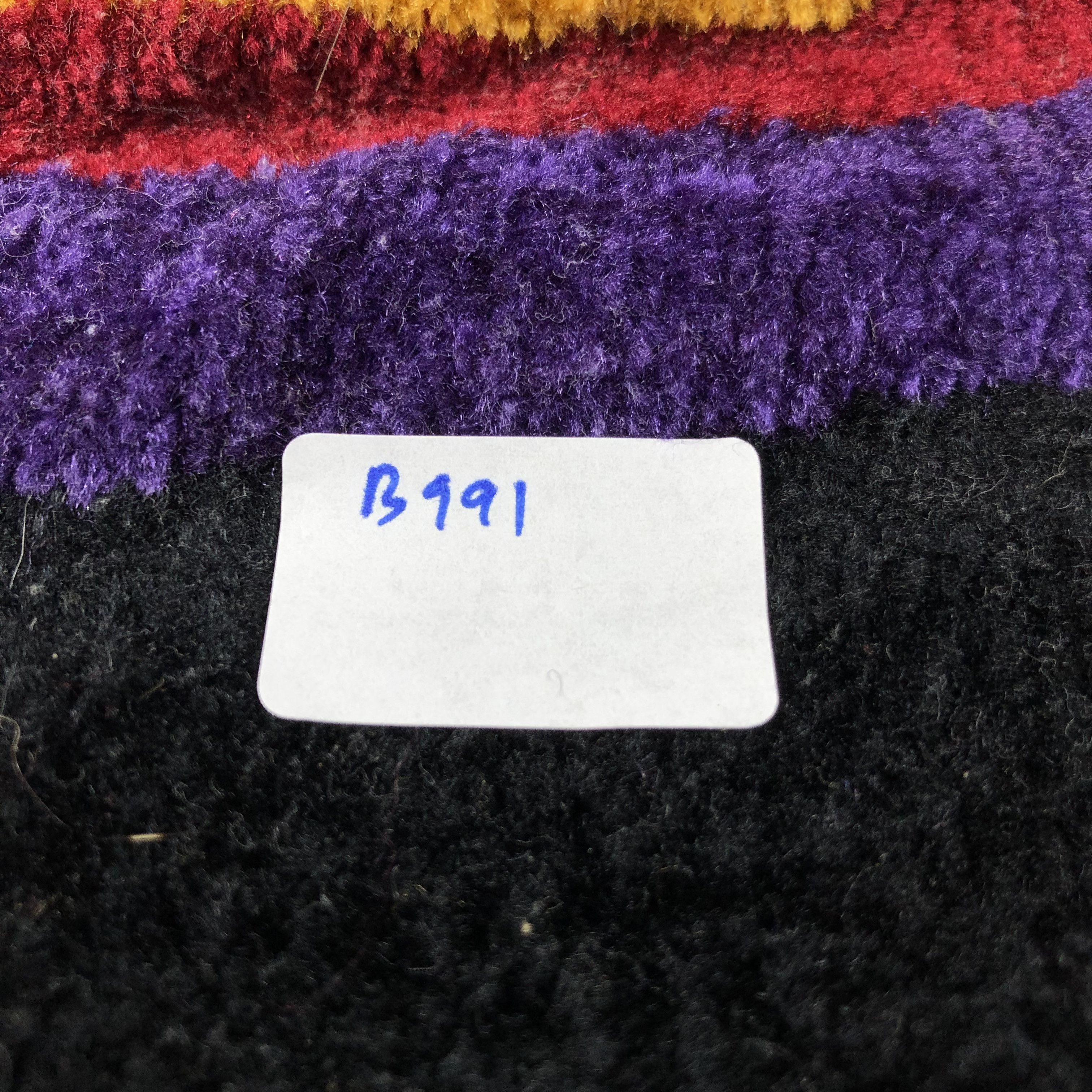 Vintage Unknown Striped Beanie Snowcap Snow Hat B991 Size ONE SIZE - 4 Thumbnail