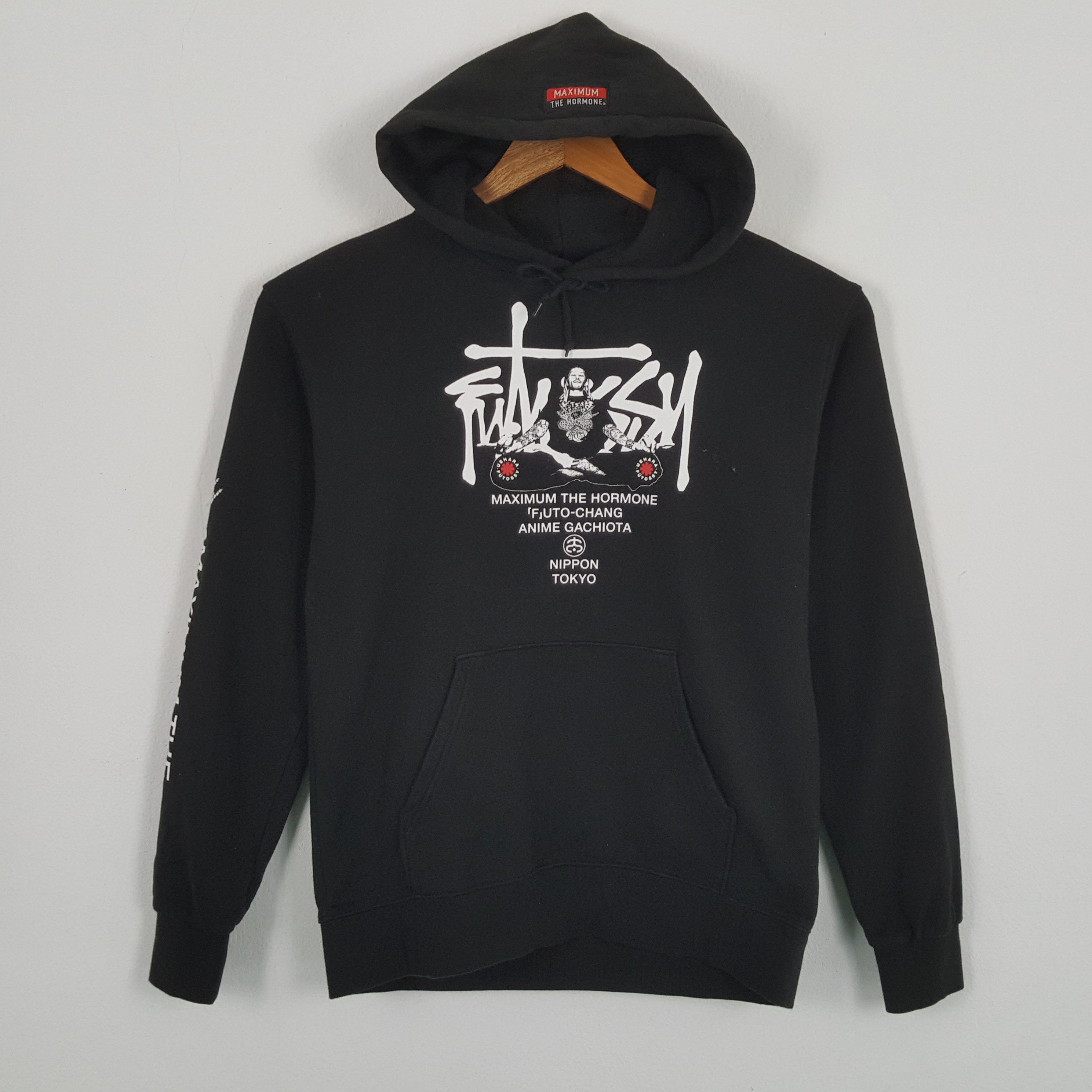 Band Tees × Vintage Vintage MAXIMUM THE HORMONE Japan Heavy Metal Band Hoodies Size US M / EU 48-50 / 2 - 3 Thumbnail