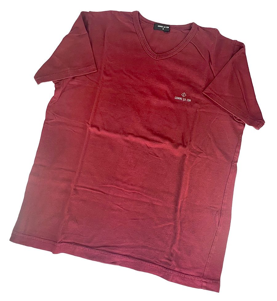Comme Ca Ism Comme Ca Vintage Red T-Shirt from Japan Size US S / EU 44-46 / 1 - 2 Thumbnail