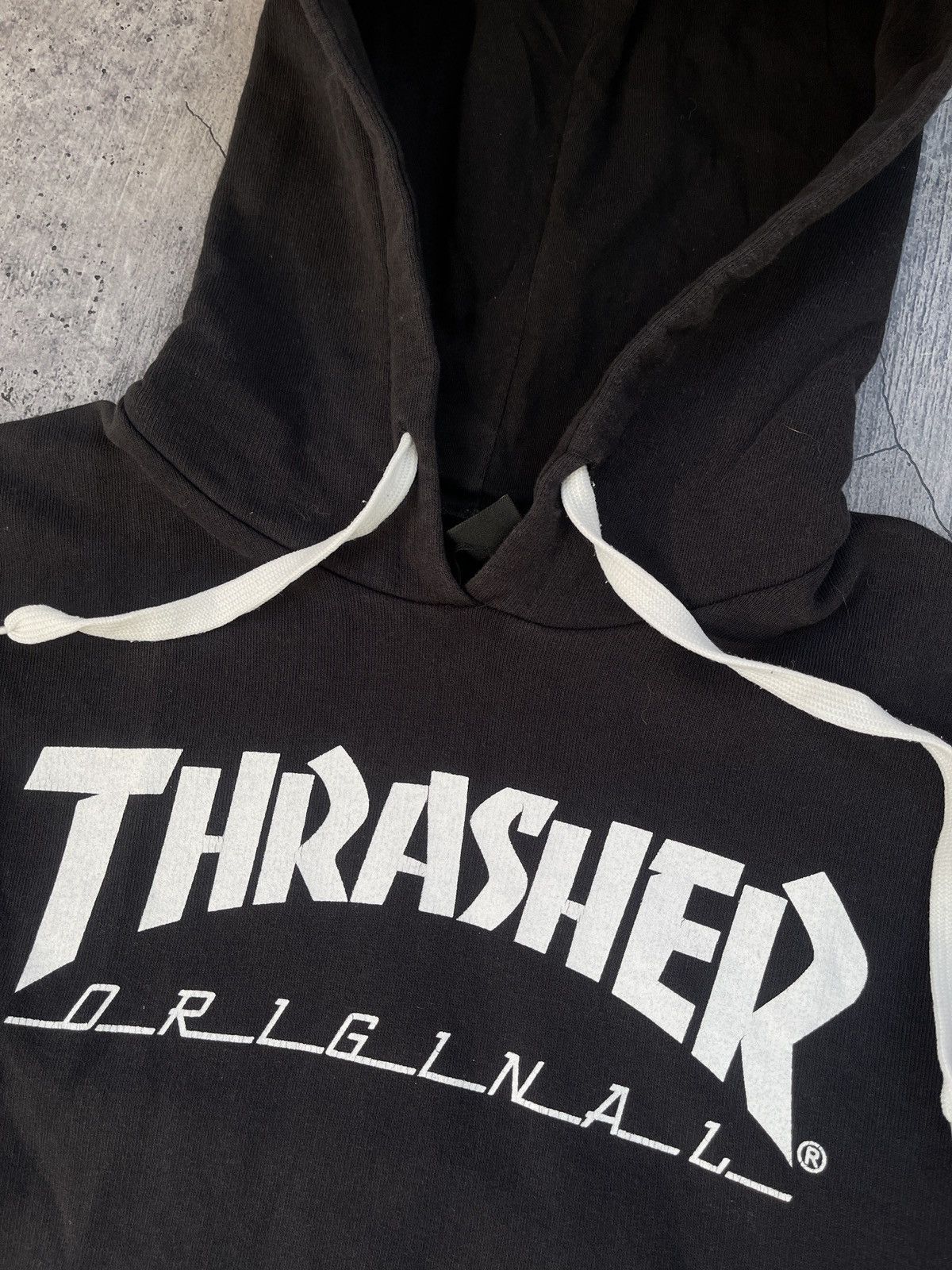 Thrasher × Vintage Crazy Vintage Y2K Thrasher Hoodie Size US XS / EU 42 / 0 - 2 Thumbnail