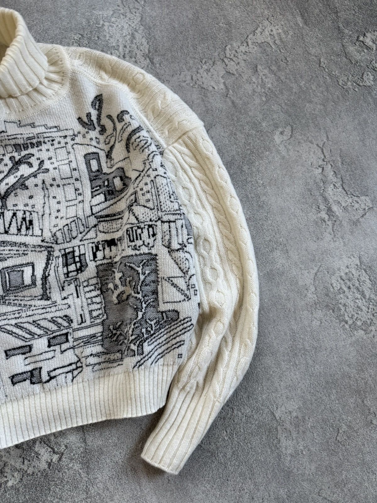 Dale Of Norway Ivko 40size all printed knitwear 🧶 sweater jumper pullover Size S / US 4 / IT 40 - 3 Thumbnail