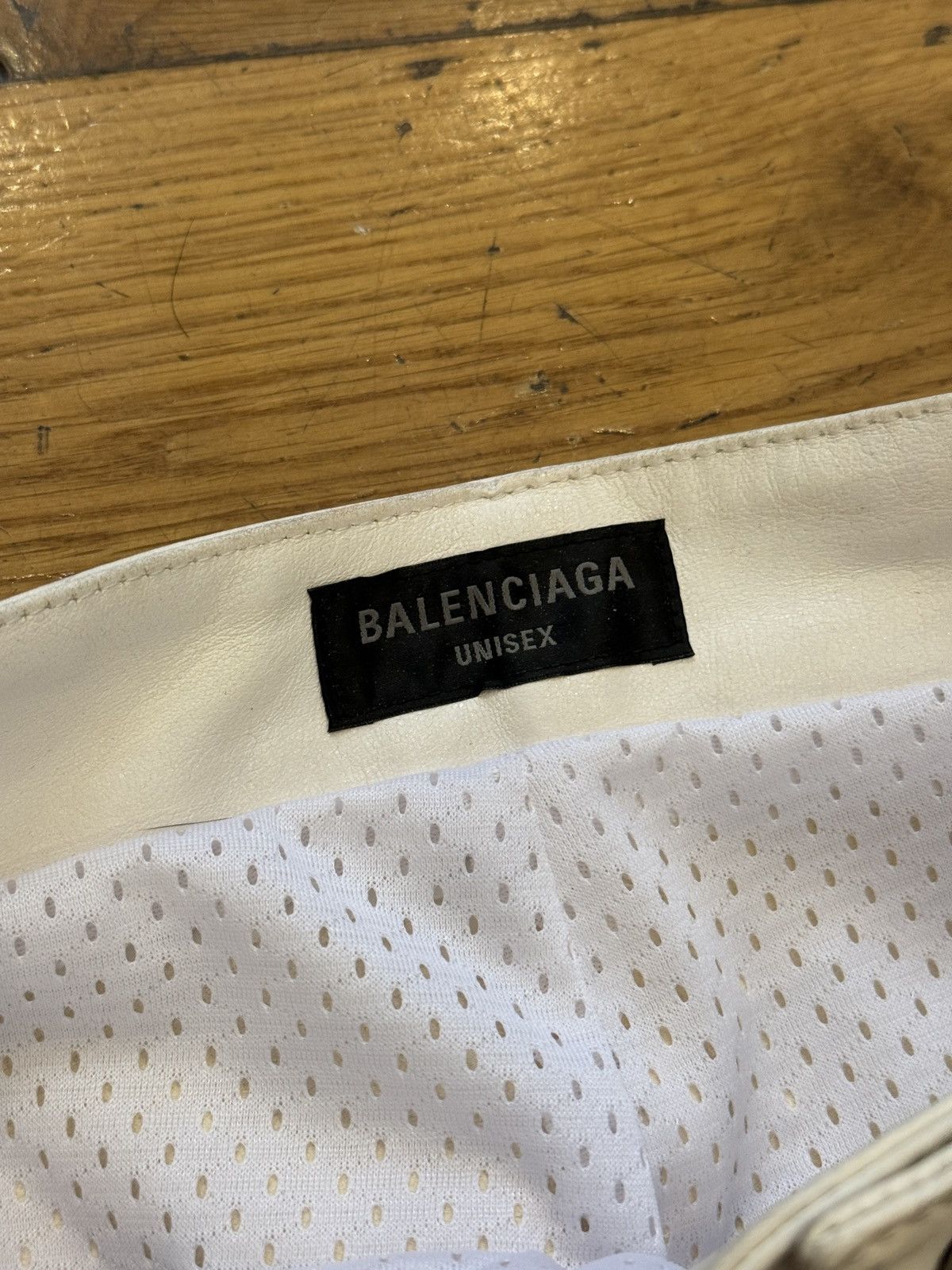 Balenciaga Mud Show Biker Leather Pants Size US 30 / EU 46 - 4 Thumbnail