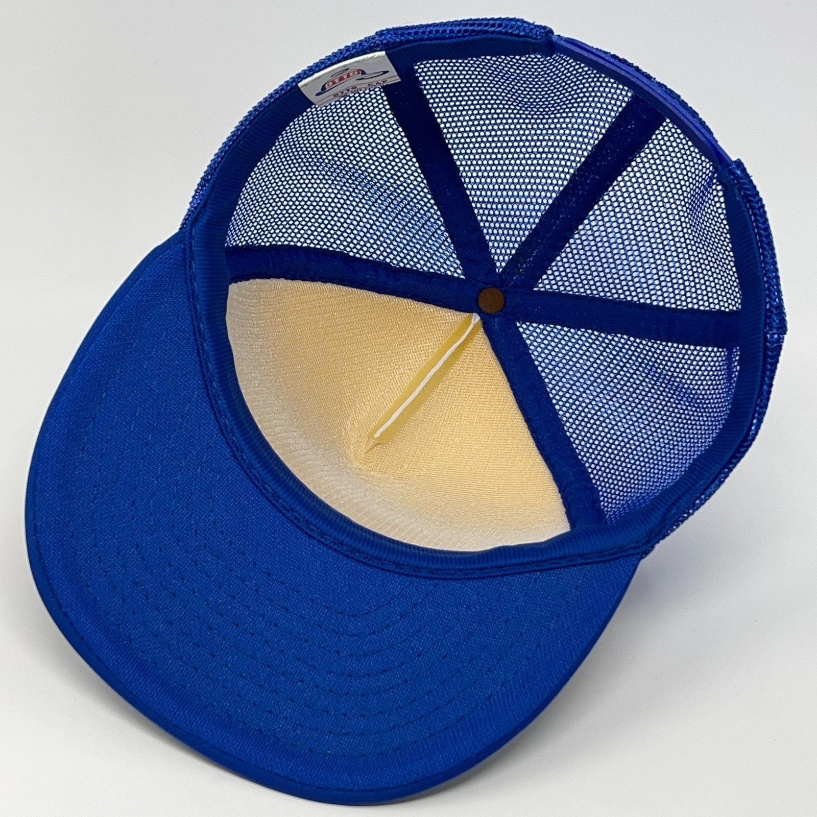 Vintage Vintage Petaluma Athletic Club Trucker Hat Baseball Cap Blue Size ONE SIZE - 4 Thumbnail