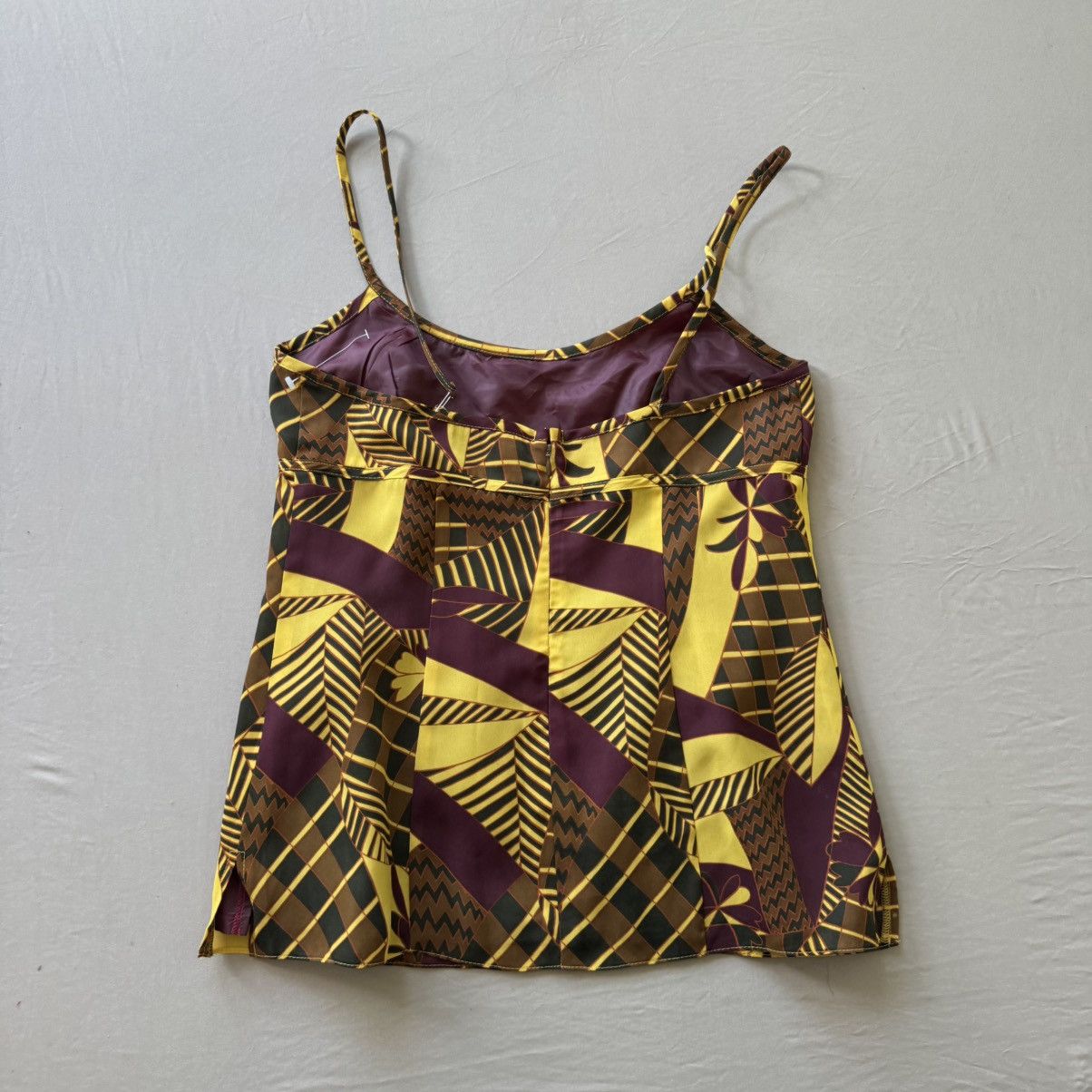 Harve Benard Vintage Harve Benard Abstract Patterned Cami Tank Size XL / US 12-14 / IT 48-50 - 2 Thumbnail