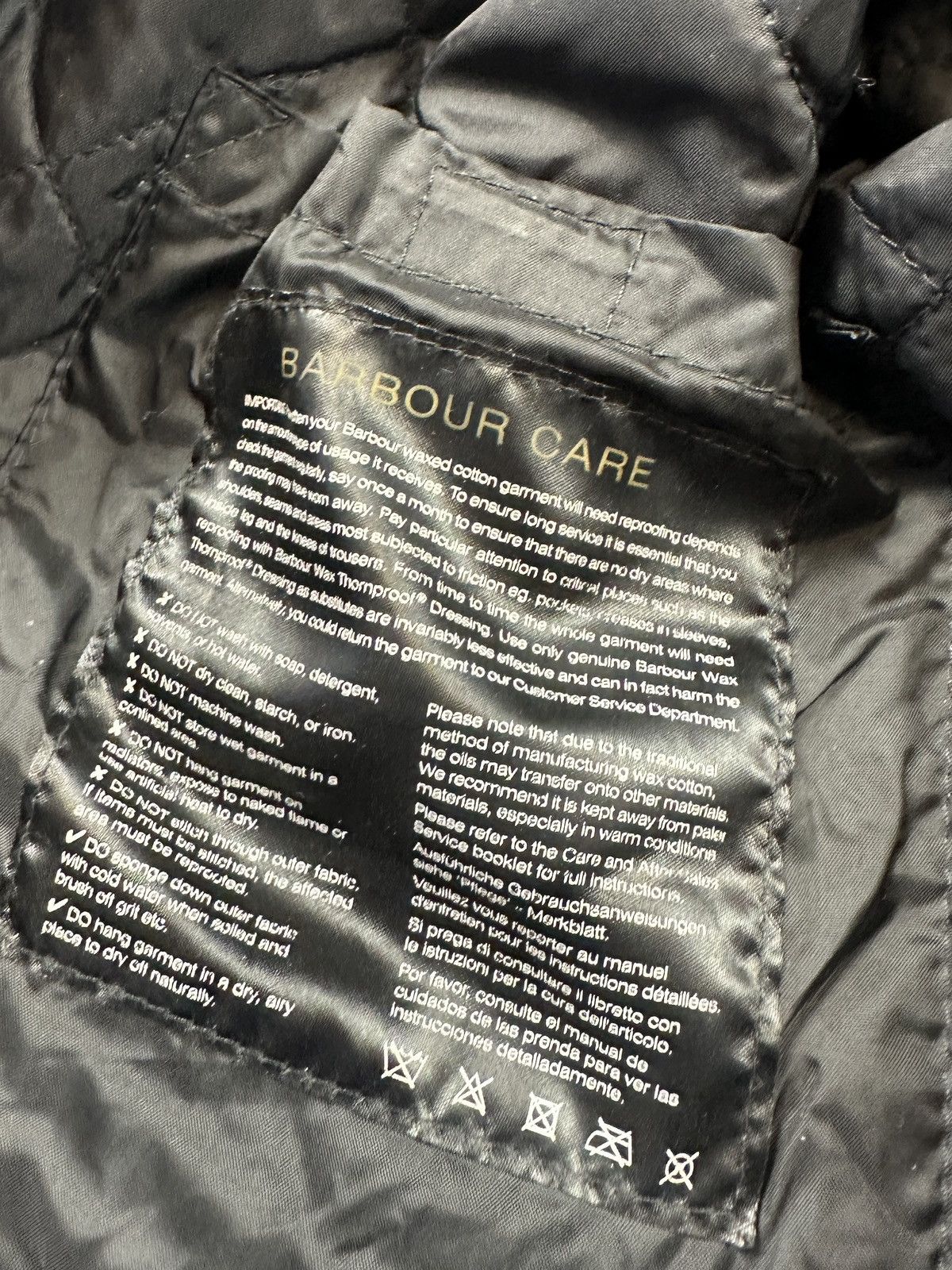 Barbour Vintage Barbour Wax Sapper Jacket UK Style Streetwear L Size US L / EU 52-54 / 3 - 7 Thumbnail