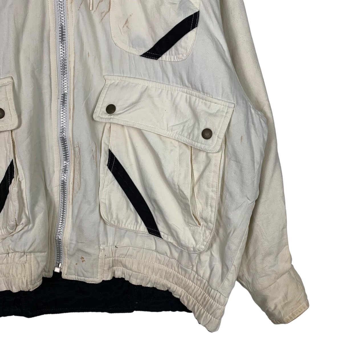 Japanese Brand World Club Big Logo Reversible Hoodie Jacket #0260-C12 Size US L / EU 52-54 / 3 - 5 Thumbnail