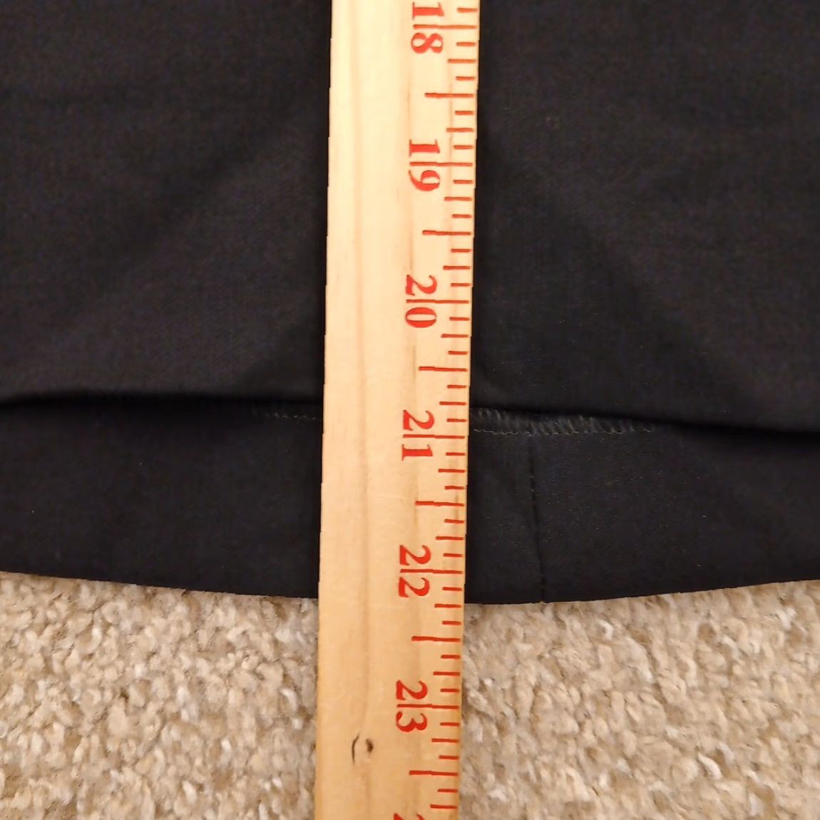 Armani ARMANI Skirt Women's Knee Length Pencil Lined Wool Blend Black 42 Italy Vintage No Straight & Pencil Dressy Size 28" / US 6 / IT 42 - 5 Thumbnail