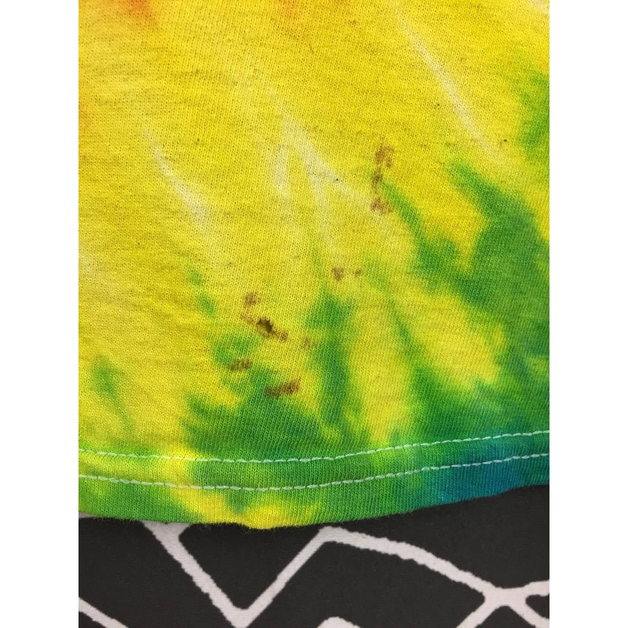 Vintage Trippy Tie-Dye Spiral Psychedelic Hippie Longsleeve Tee Size US XL / EU 56 / 4 - 8 Thumbnail