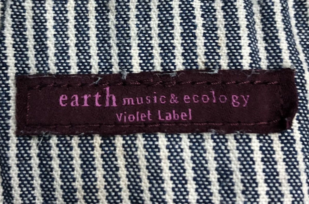 Lee × Vintage Vintage Lee Earth Music&Ecology Violet Label Overalls Size US 36 / EU 52 - 19 Thumbnail