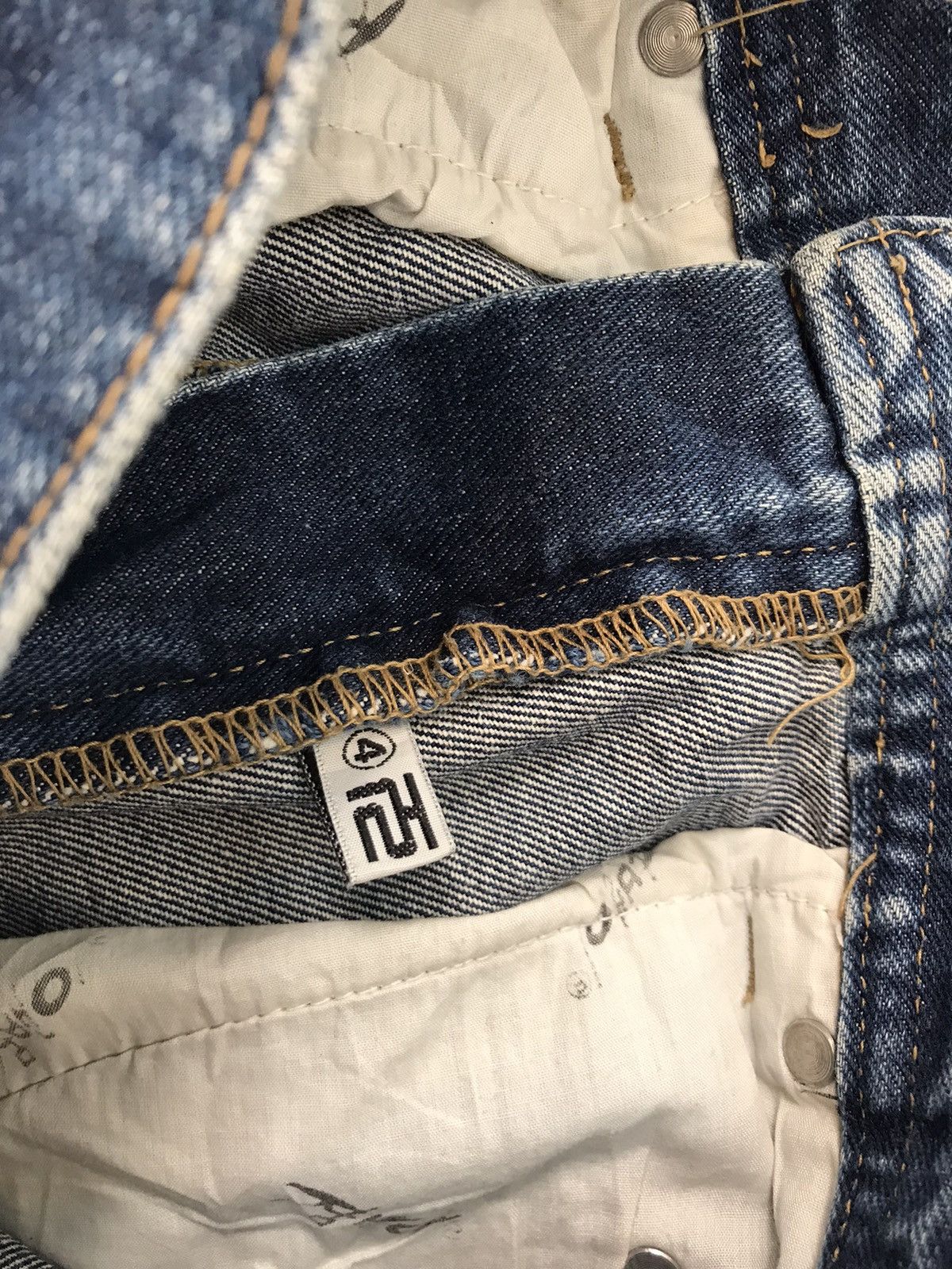 JNCO × Southpole × Vintage Vintage jam bang ee jeans straight fit denim Size US 30 / EU 46 - 7 Thumbnail