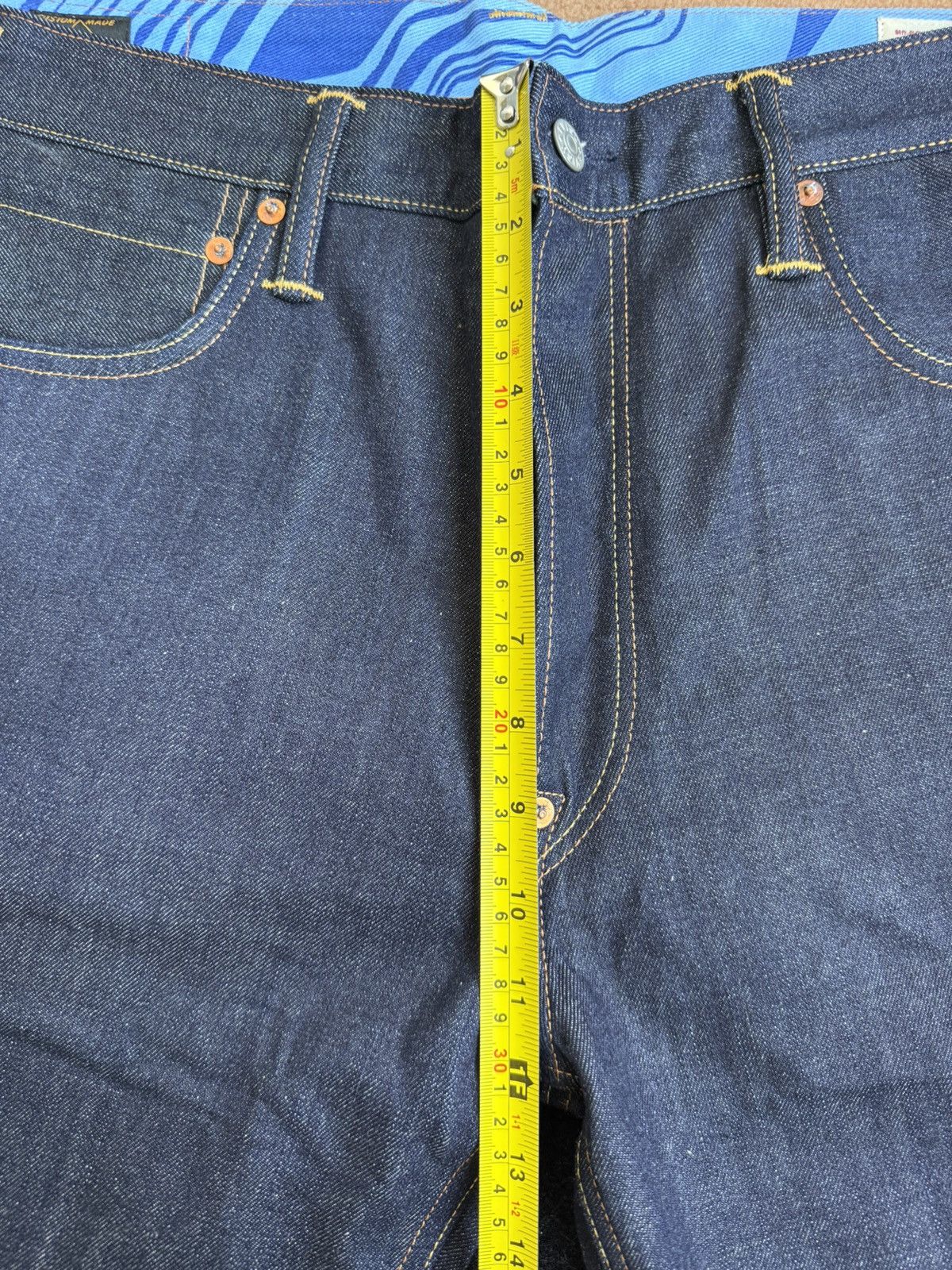 Evisu EVISU “道楽”camo daicock style denim shorts！size：34 Size US 34 / EU 50 - 13 Thumbnail