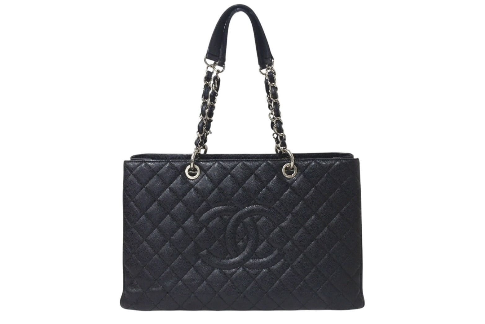 Chanel Gst XL Chain Tote Bag in Black, Men's