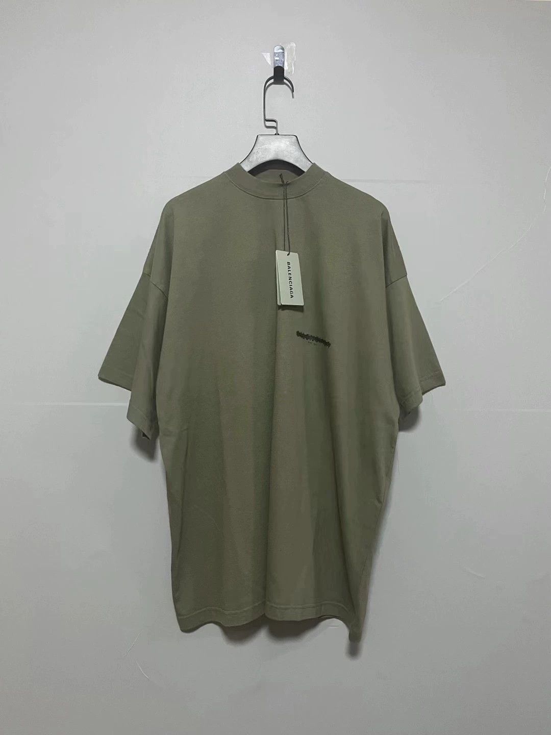 Balenciaga Balenciaga Remove Line Logo Short Sleeve Size US S / EU 44-46 / 1 - 1 Thumbnail