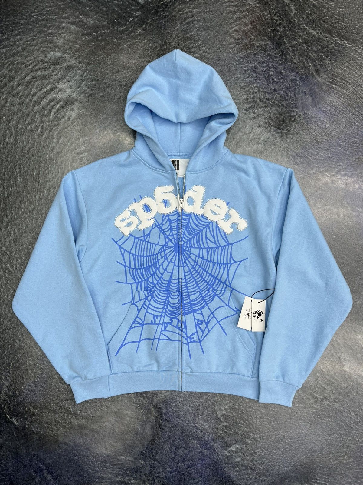Sp5der Sp5der OG Web Zip Up Hoodie Size US M / EU 48-50 / 2 - 1 Thumbnail